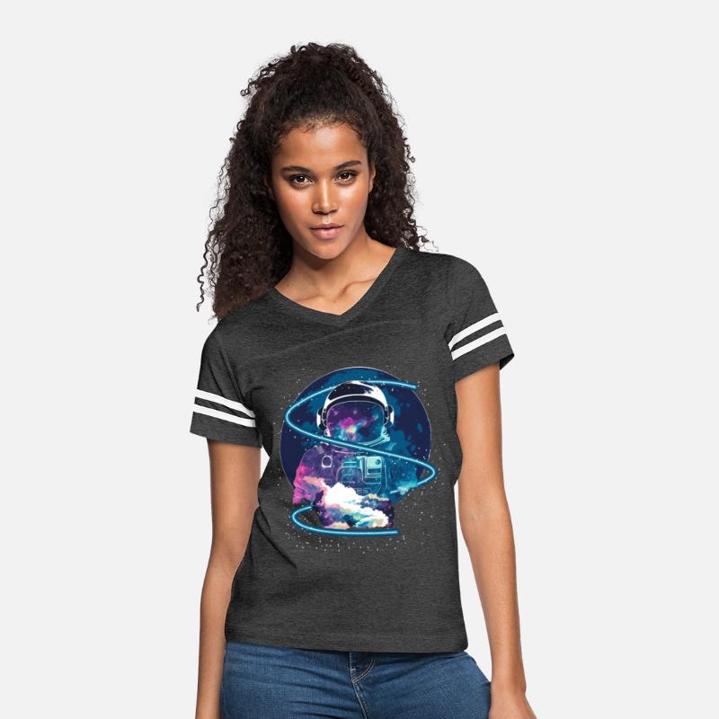 Galaxy Astronaut Full Moon Astronomy Space Science