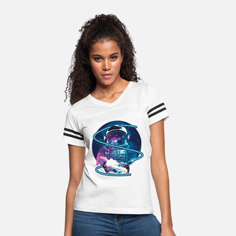 Galaxy Astronaut Full Moon Astronomy Space Science
