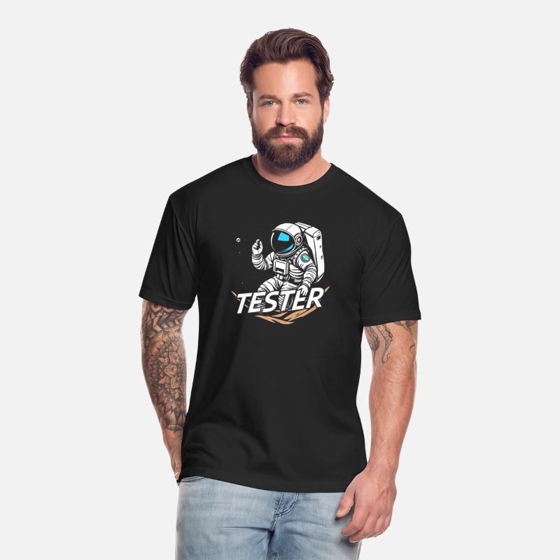 Game tester gamer astronaut gaming art