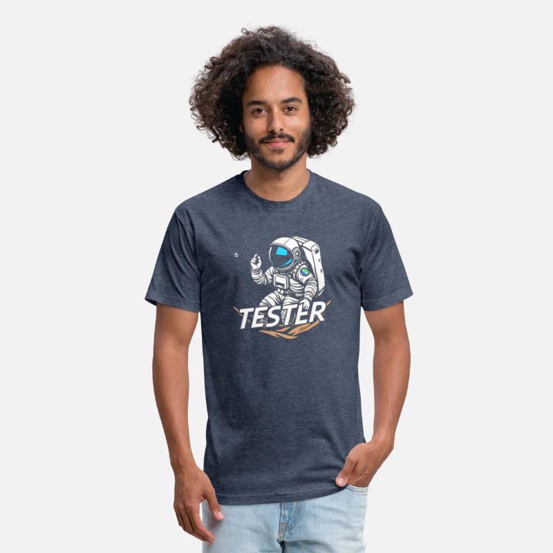 Game tester gamer astronaut gaming art