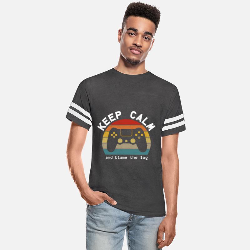 Gamers shirt idea. Keep Calm Blame the Lag, gaming