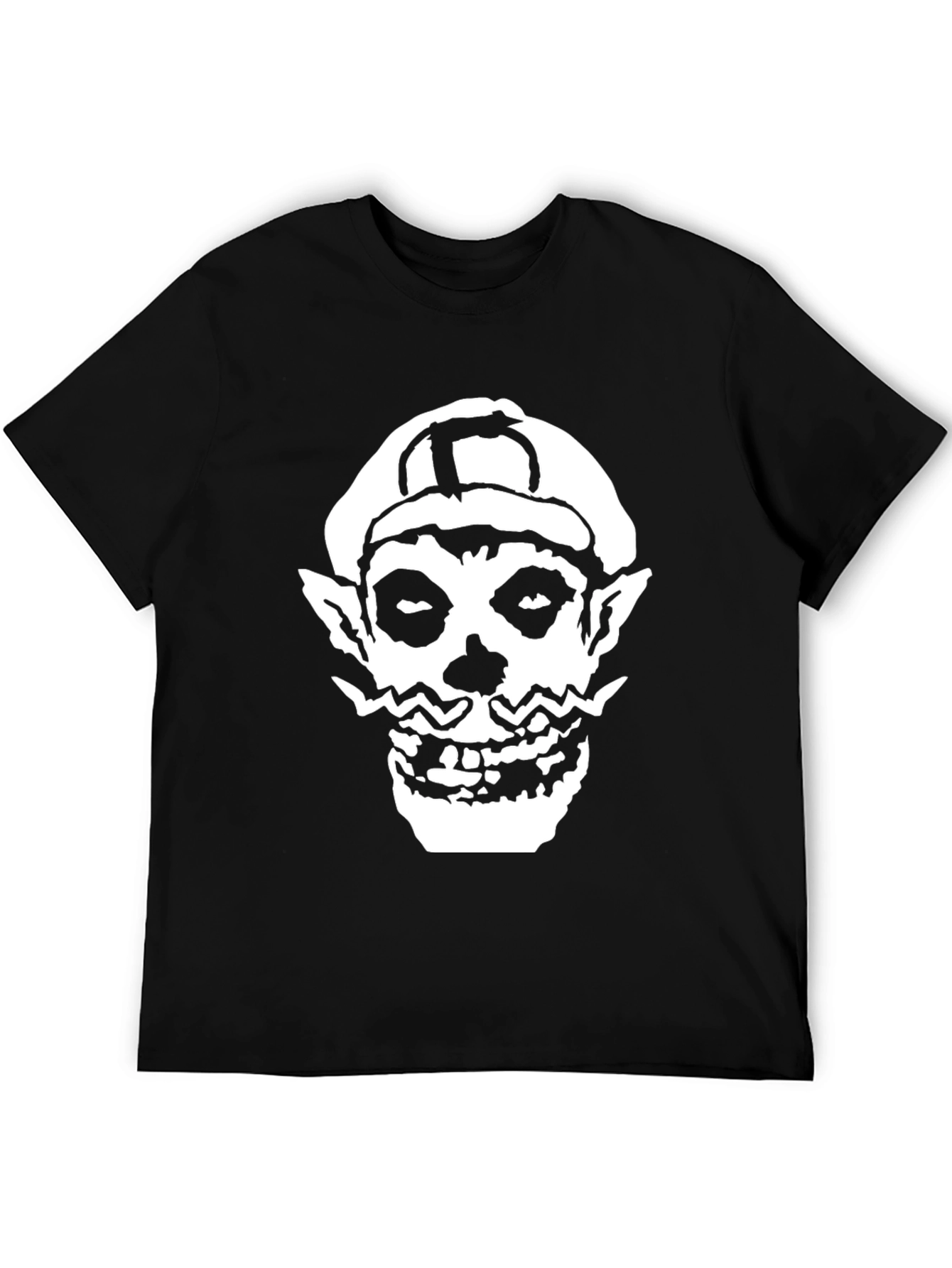 Misfits Skull Warrio T-Shirt - Black