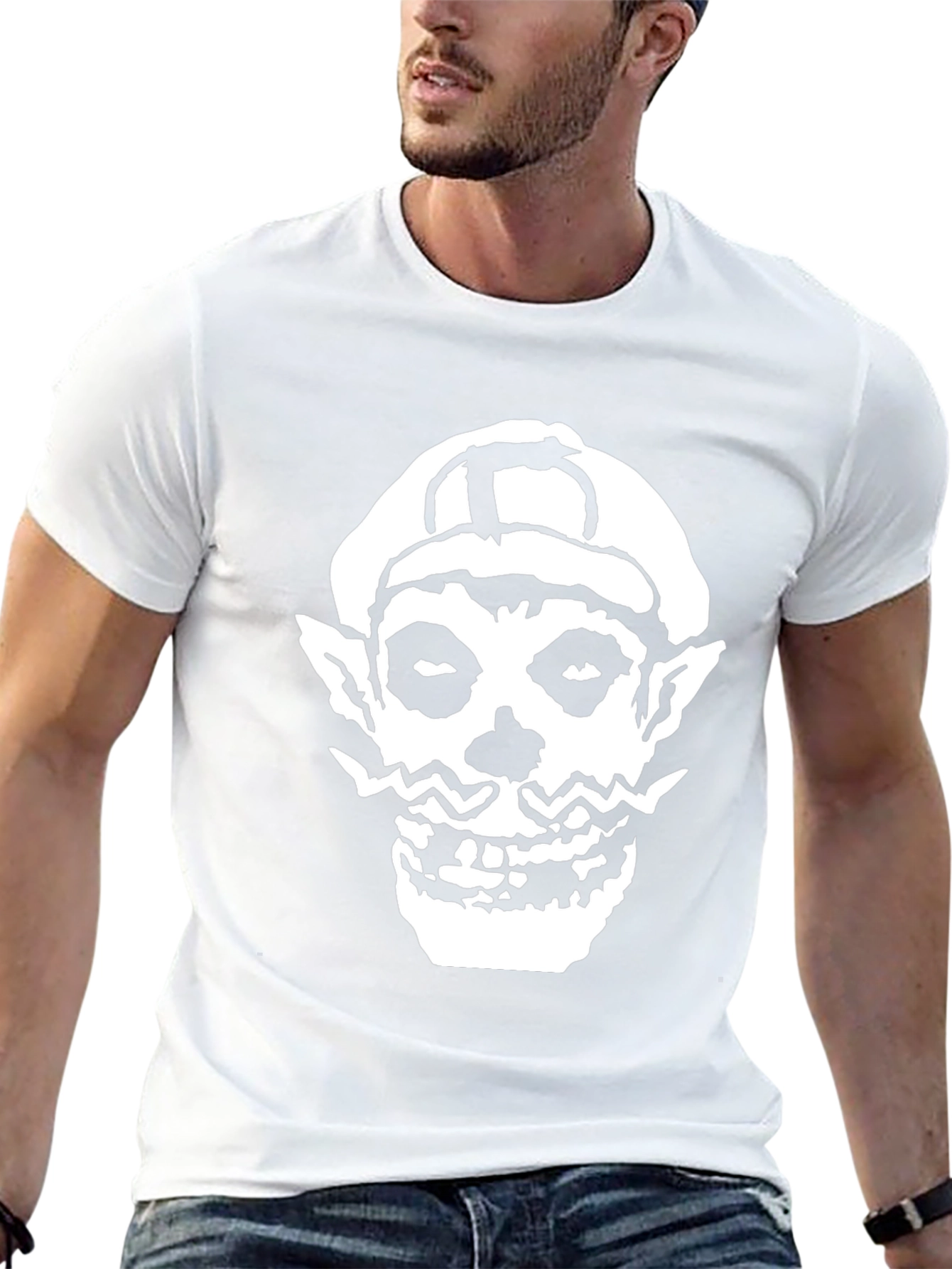 Misfits Skull Warrio T-Shirt - Black