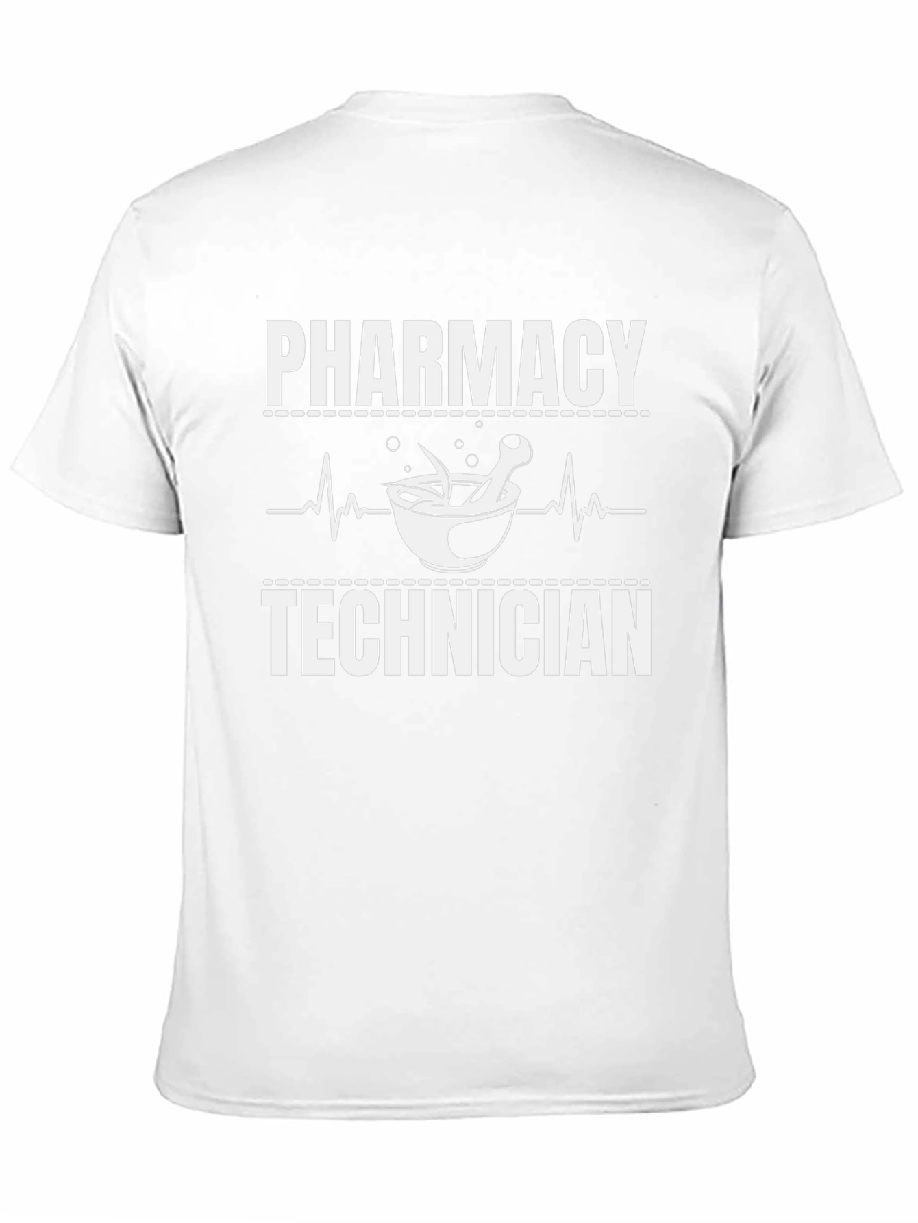 Pharmacy Technician T-Shirt - Black Cotton Tee