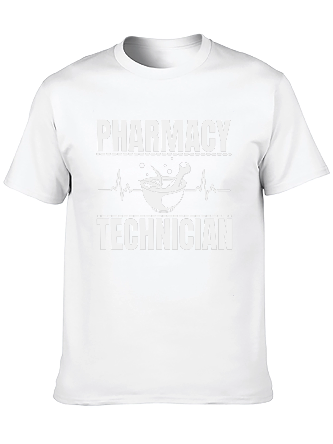 Pharmacy Technician T-Shirt - Black Cotton Tee