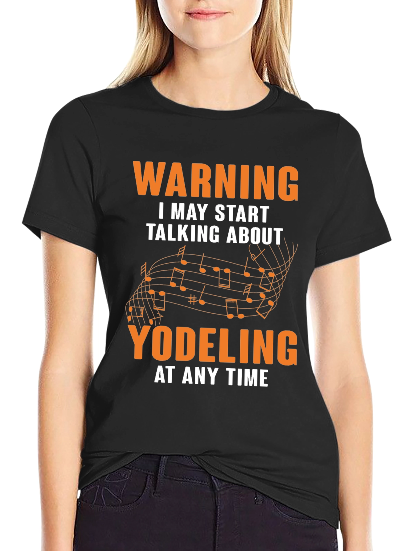 Warning May Start Talking About Yodeling T-Shirt