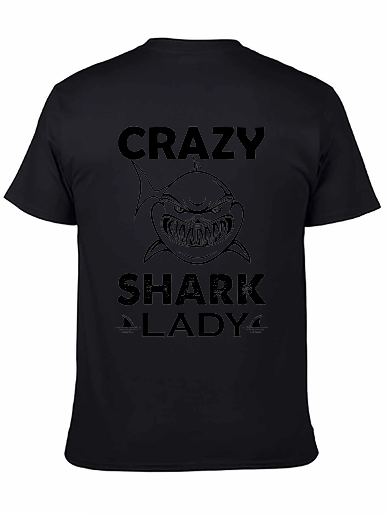 Crazy Shark Lady T-Shirt
