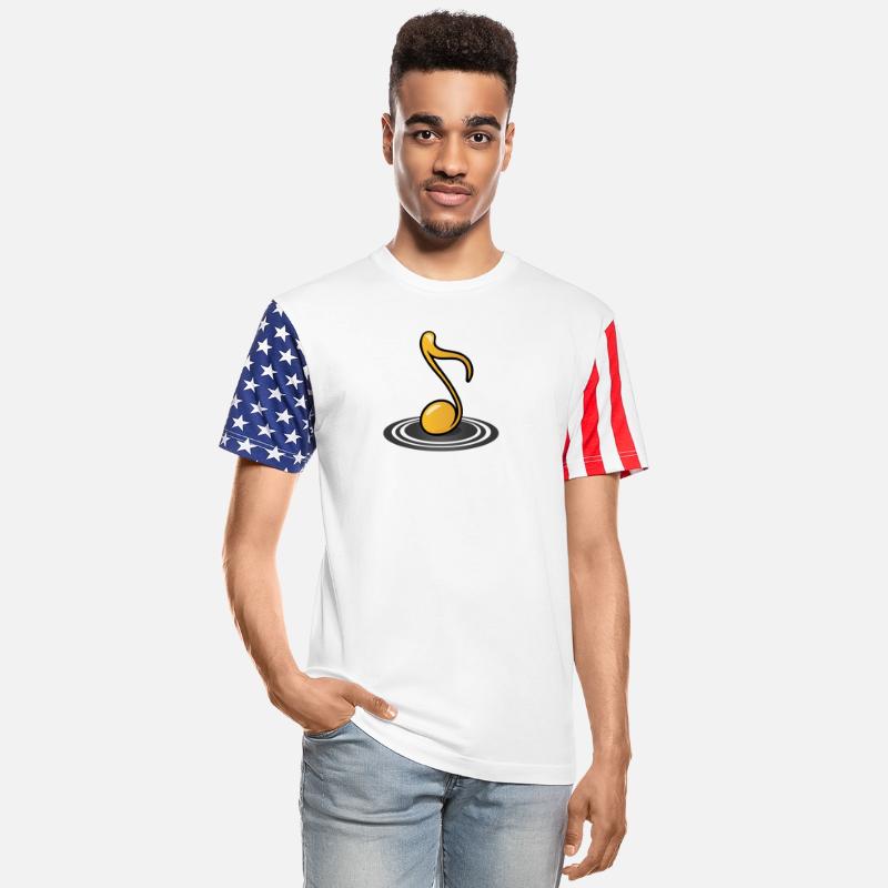 Golden music note