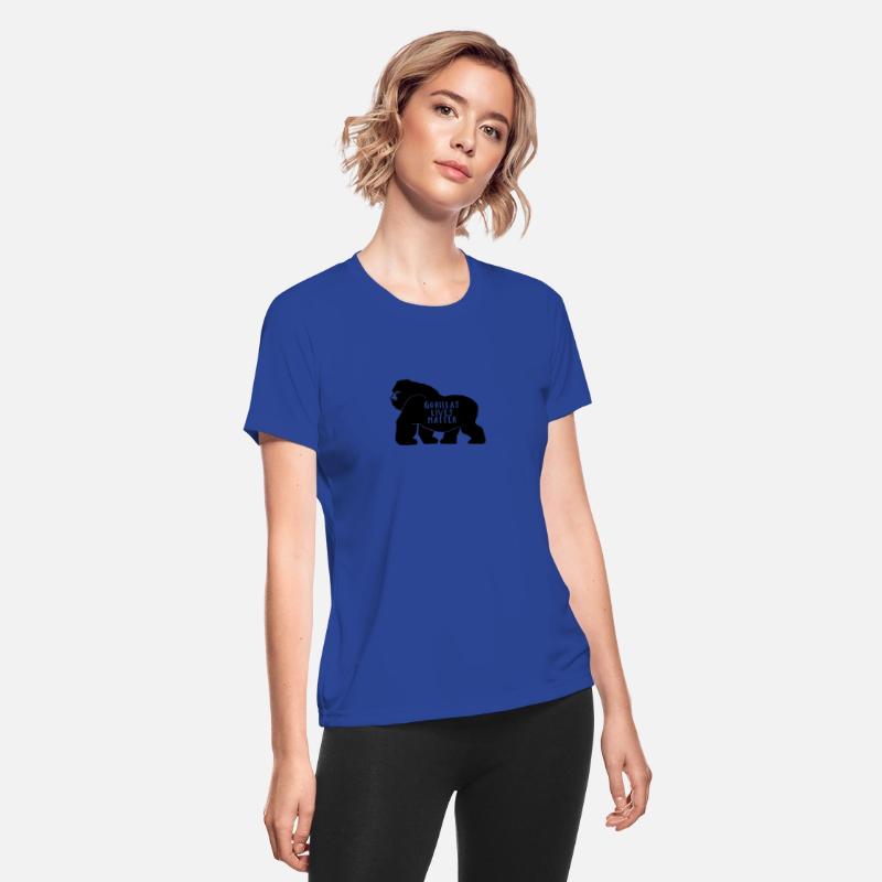 Gorillas Lives Matter T-Shirt - Animal Rights Pun