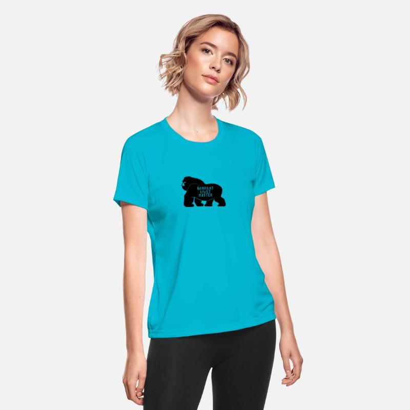 Gorillas Lives Matter T-Shirt - Animal Rights Pun