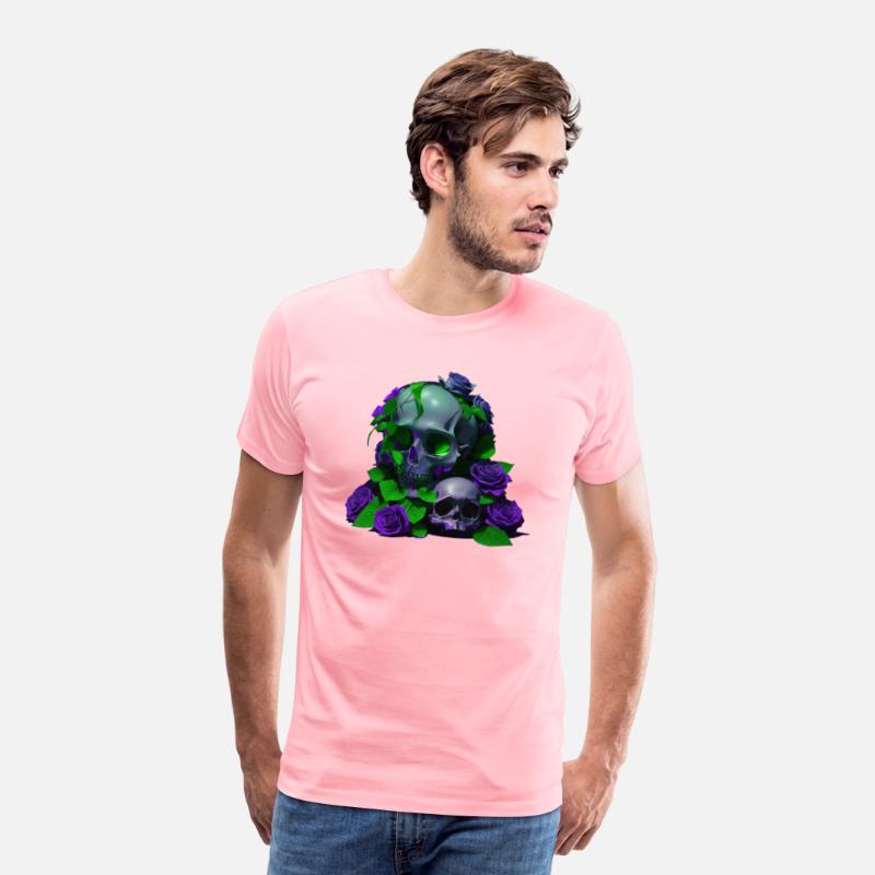 Gothic Elegance Meets Urban Flair: Green and Viole