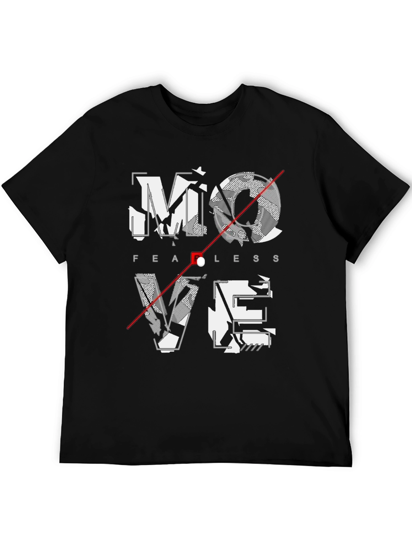 Fearless Move Graphic Tee - Black