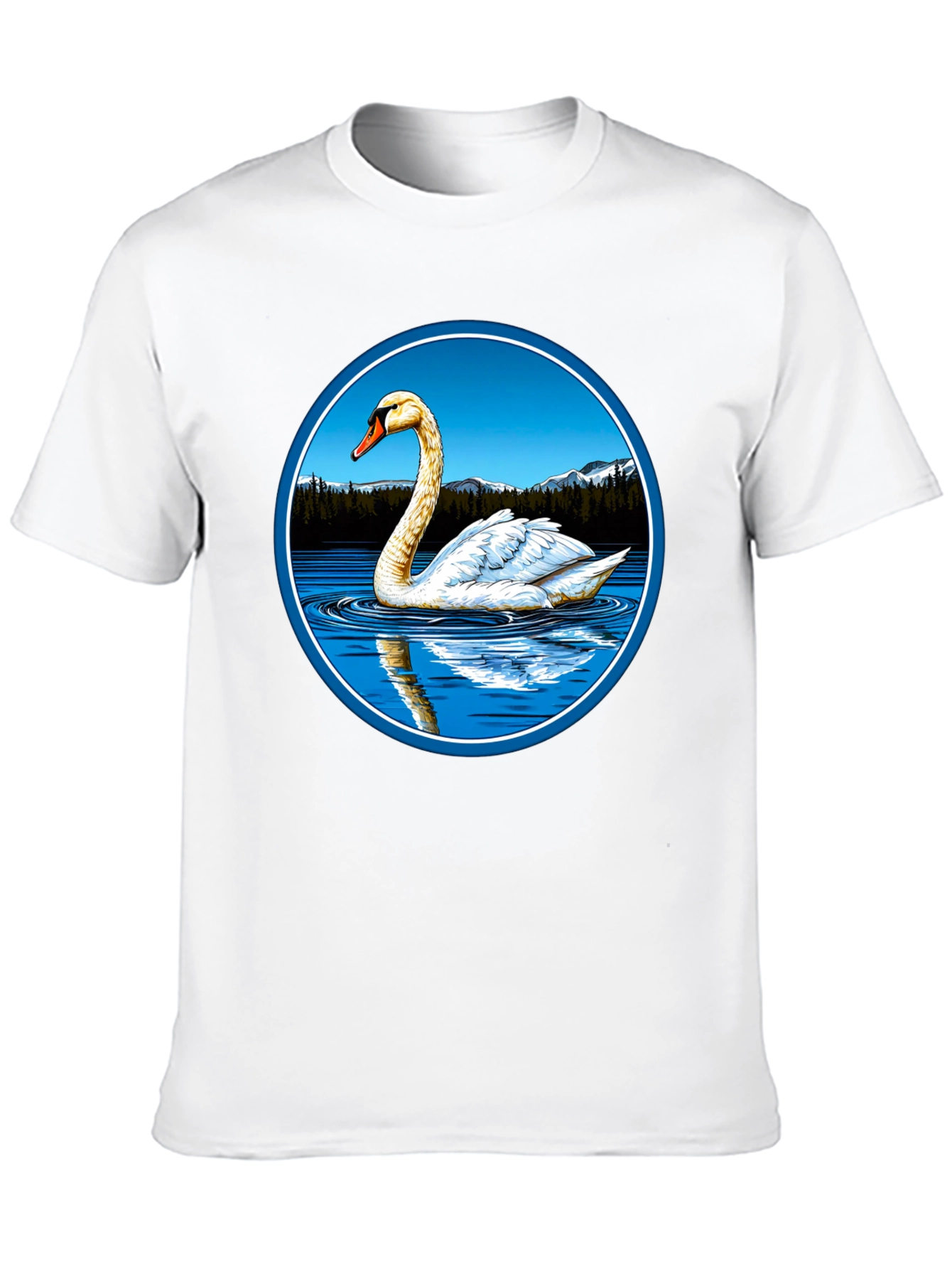 Swan Lake Black T-Shirt