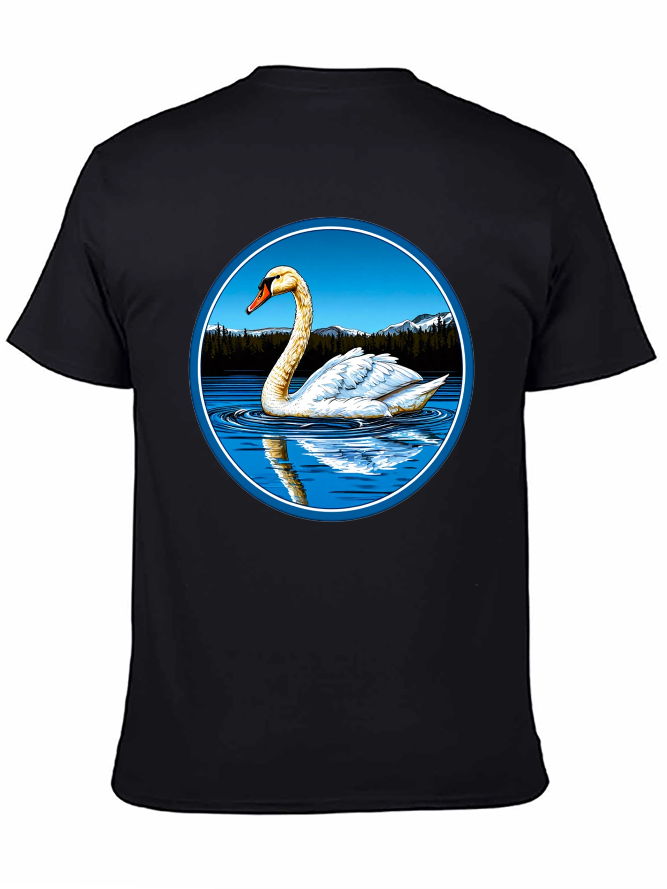 Swan Lake Black T-Shirt