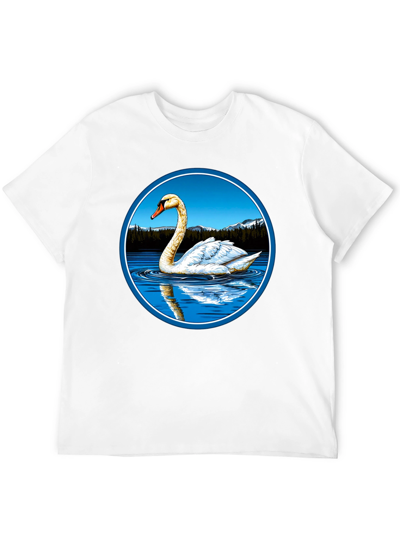 Swan Lake Black T-Shirt