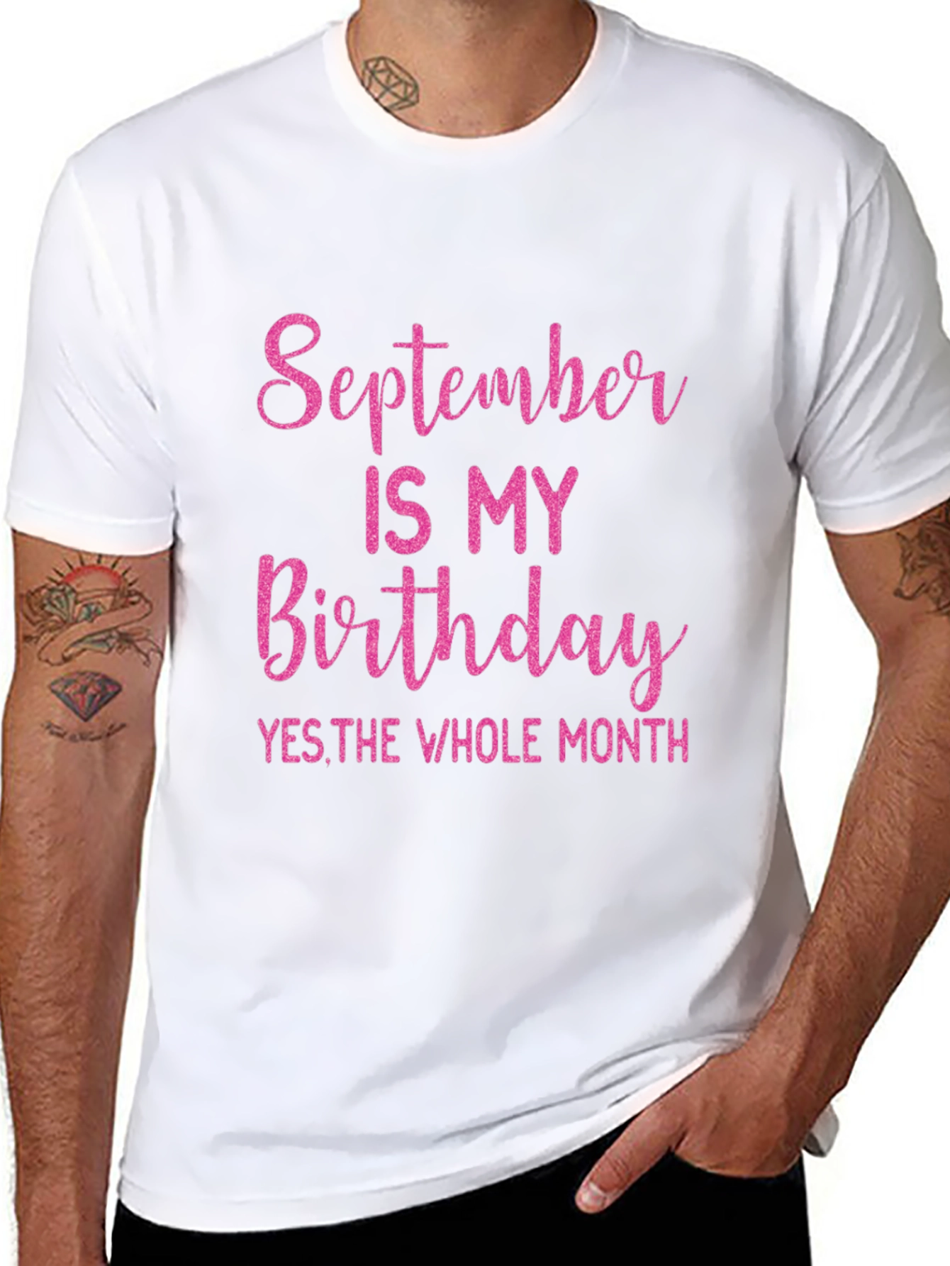 September Birthday T-Shirt - Whole Month Celebration