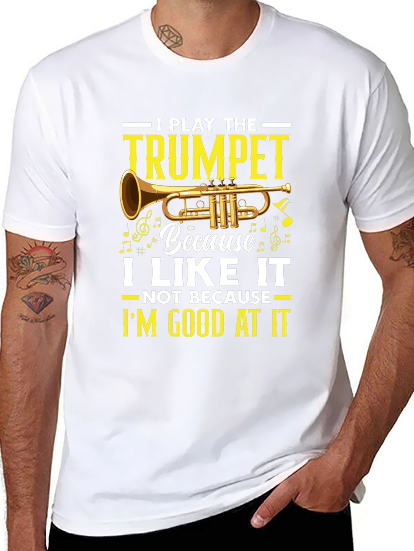 I Play the Trumpet Graphic T-Shirt