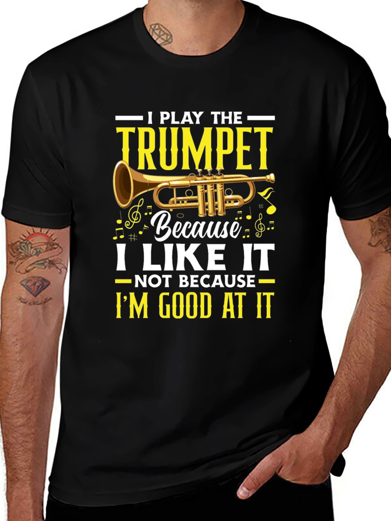 I Play the Trumpet Graphic T-Shirt