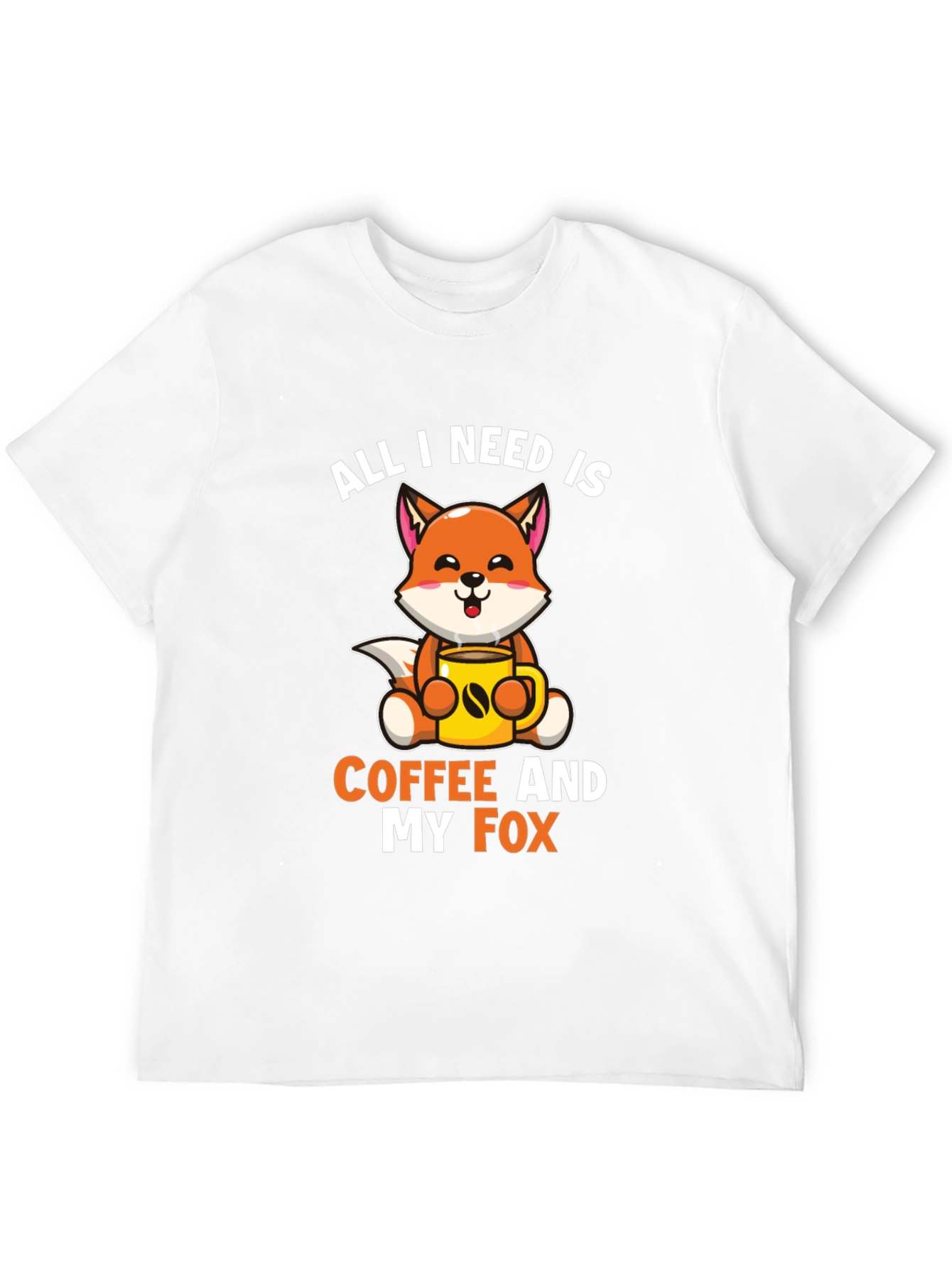 All I Need is Coffee and My Fox T-Shirt