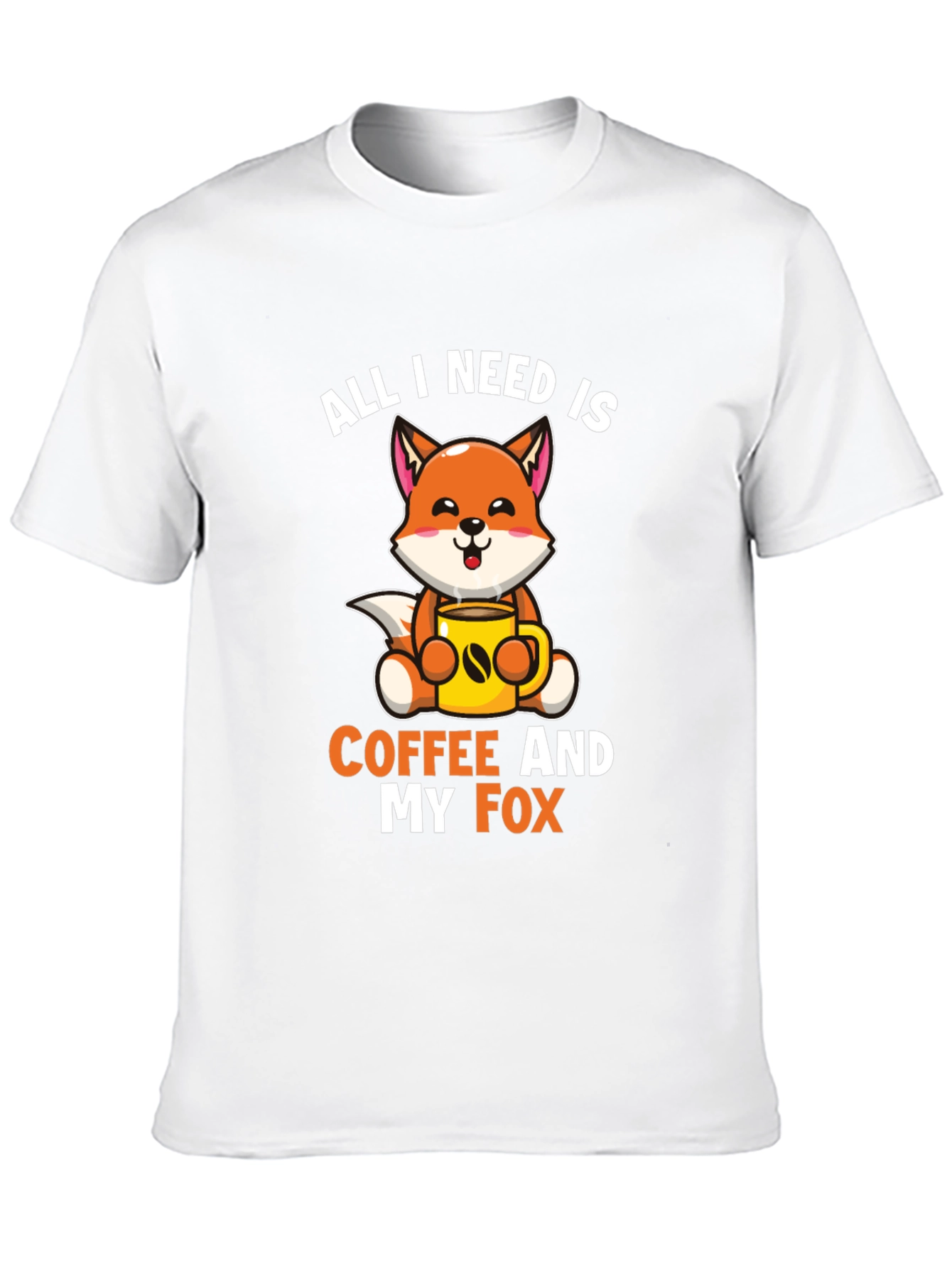 All I Need is Coffee and My Fox T-Shirt