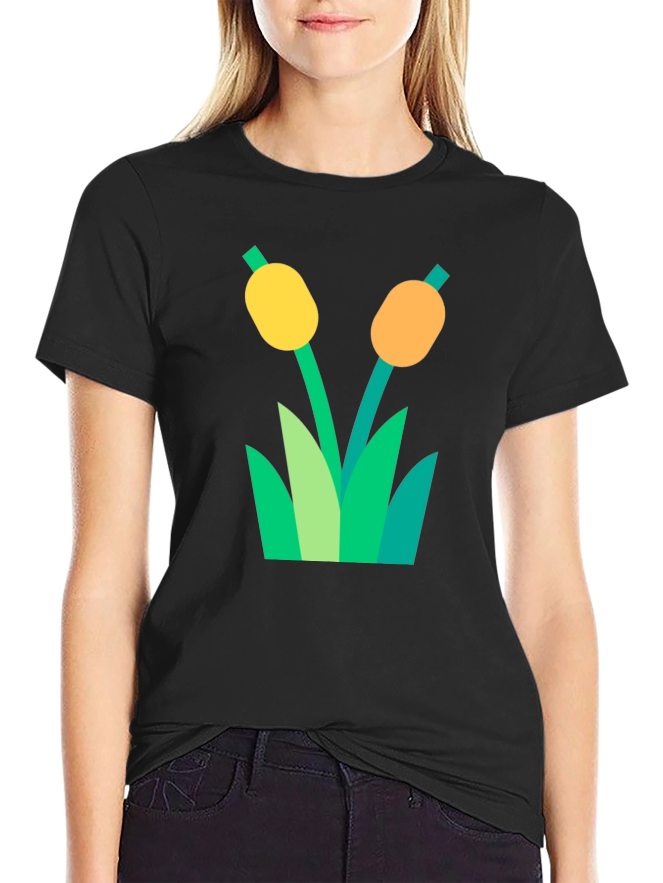 Cattail Graphic T-Shirt - Nature Inspired Tee