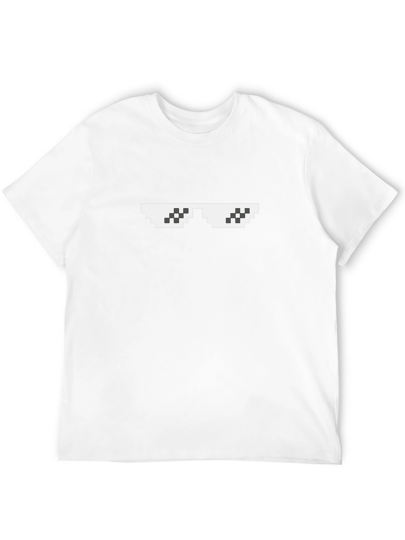 Deal With It Pixel Sunglasses Graphic T-Shirt