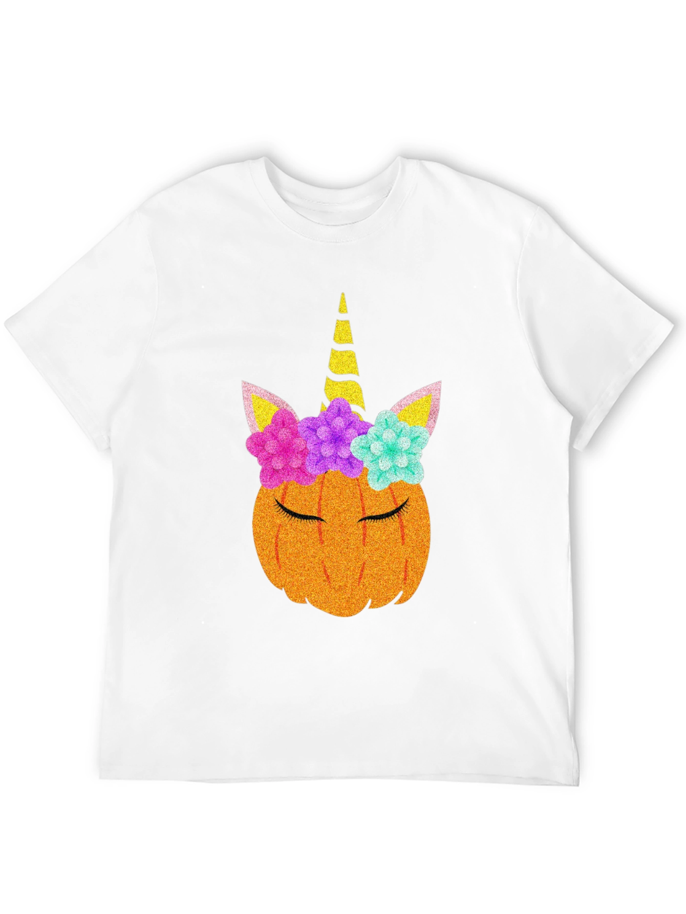 Unicorn Pumpkin T-Shirt - Halloween Tee