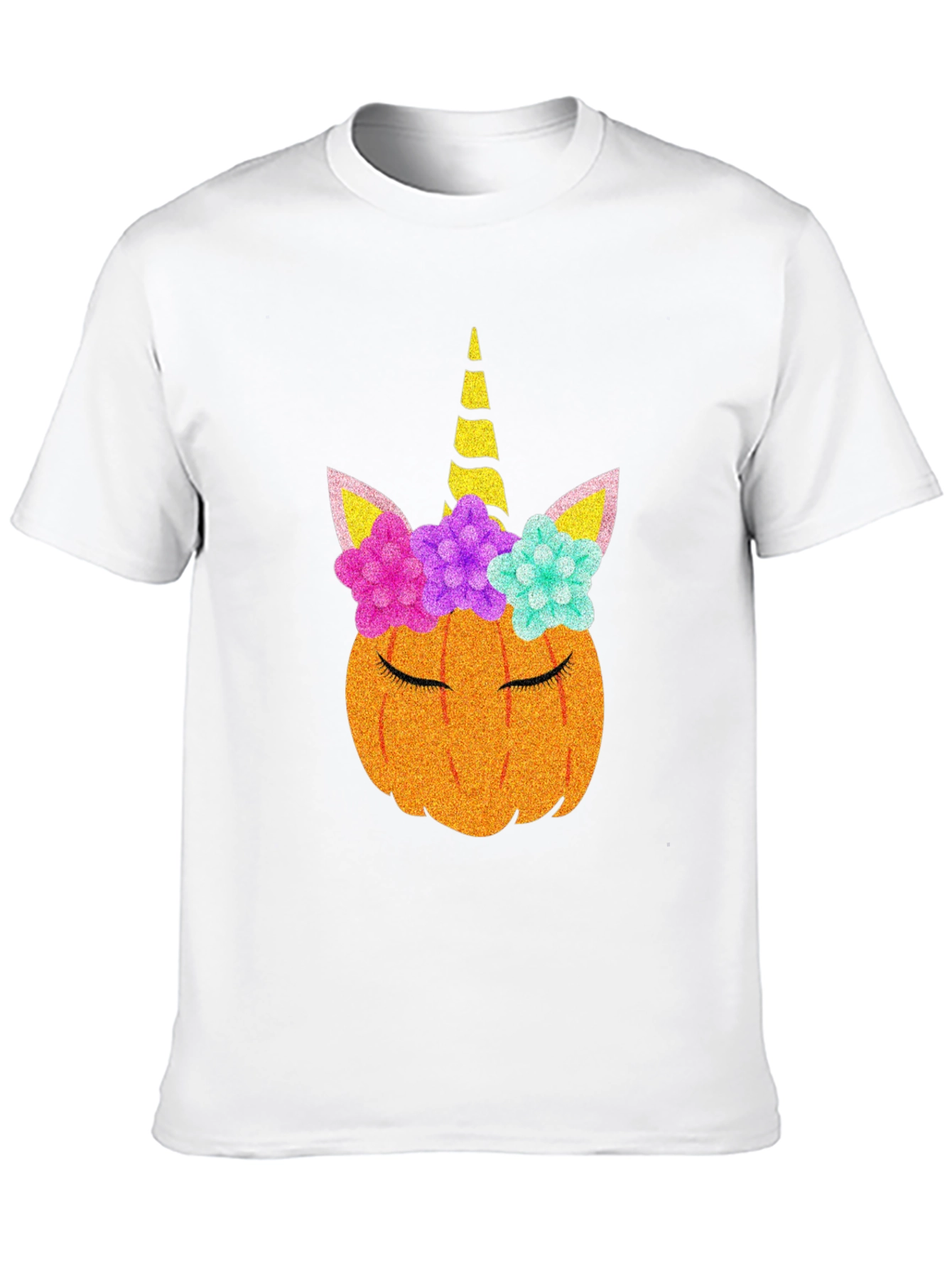Unicorn Pumpkin T-Shirt - Halloween Tee