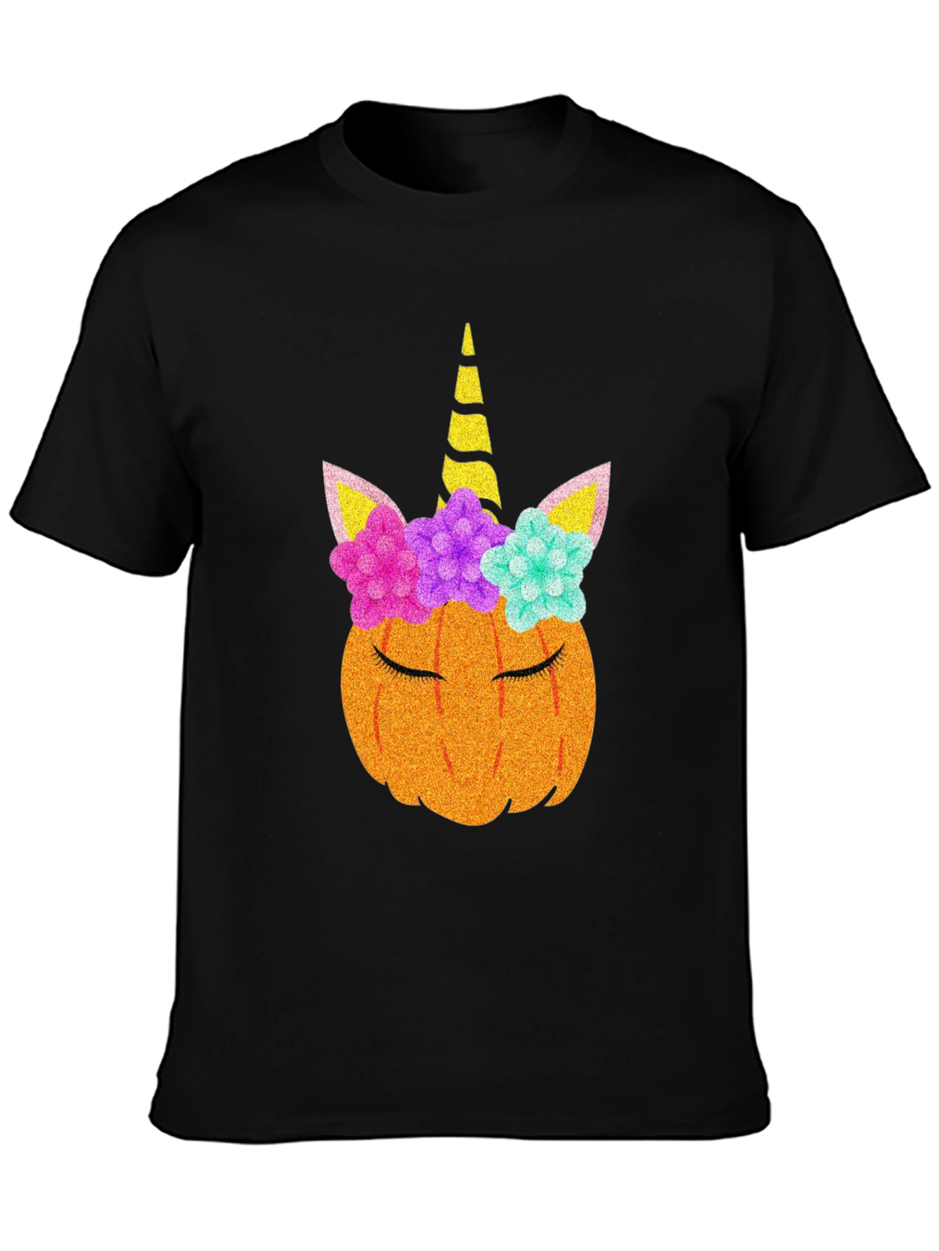 Unicorn Pumpkin T-Shirt - Halloween Tee