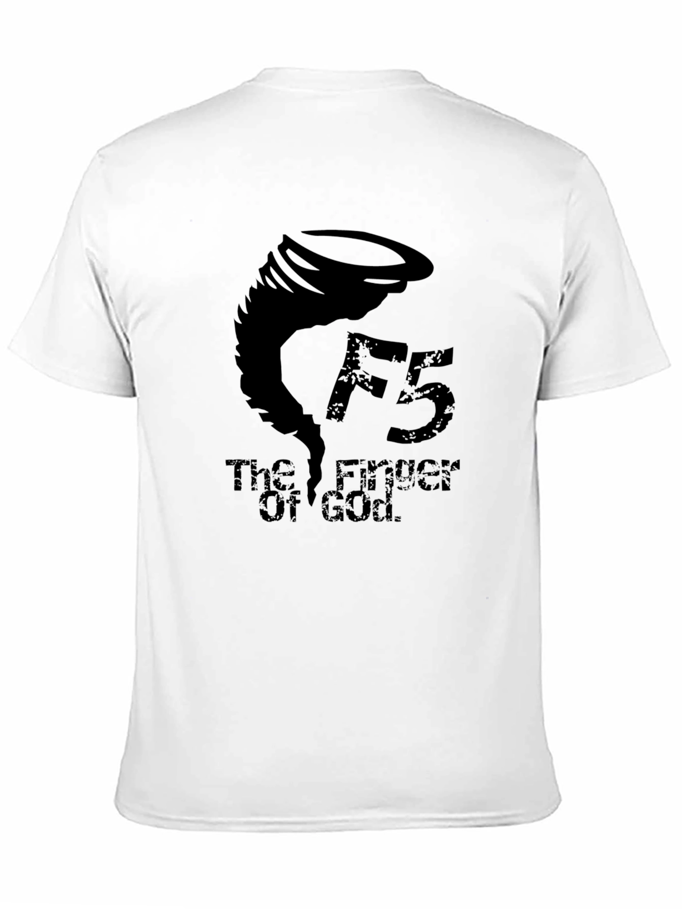 F5 Finger of God Tornado Black T-Shirt