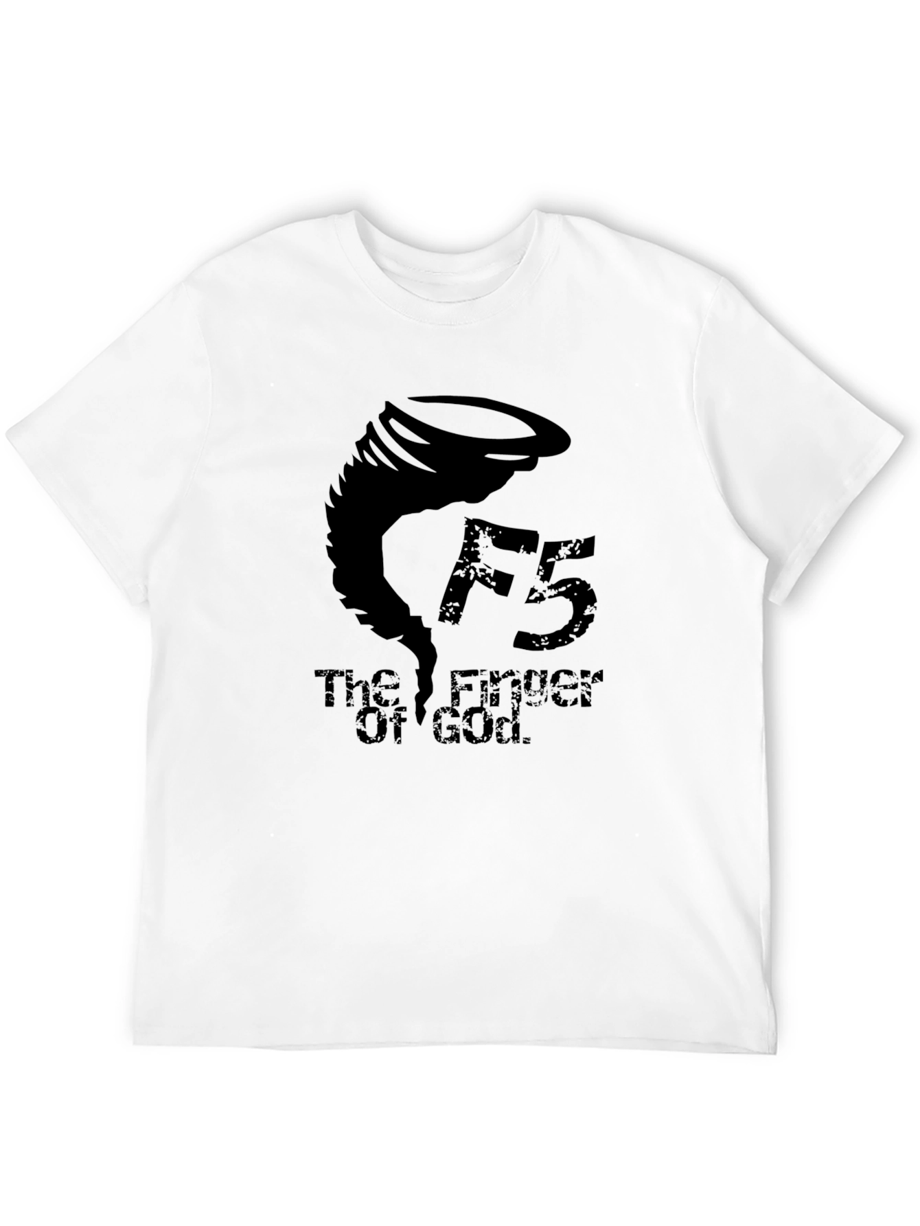 F5 Finger of God Tornado Black T-Shirt