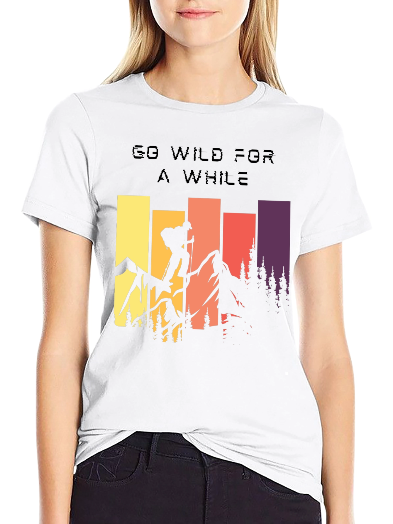 Go Wild For A While Graphic T-Shirt