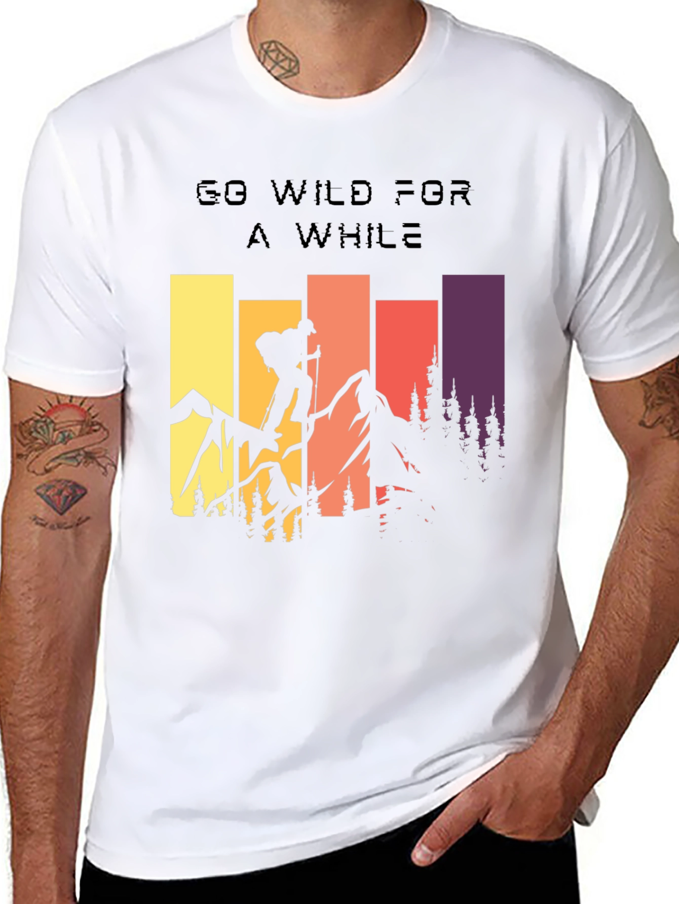 Go Wild For A While Graphic T-Shirt