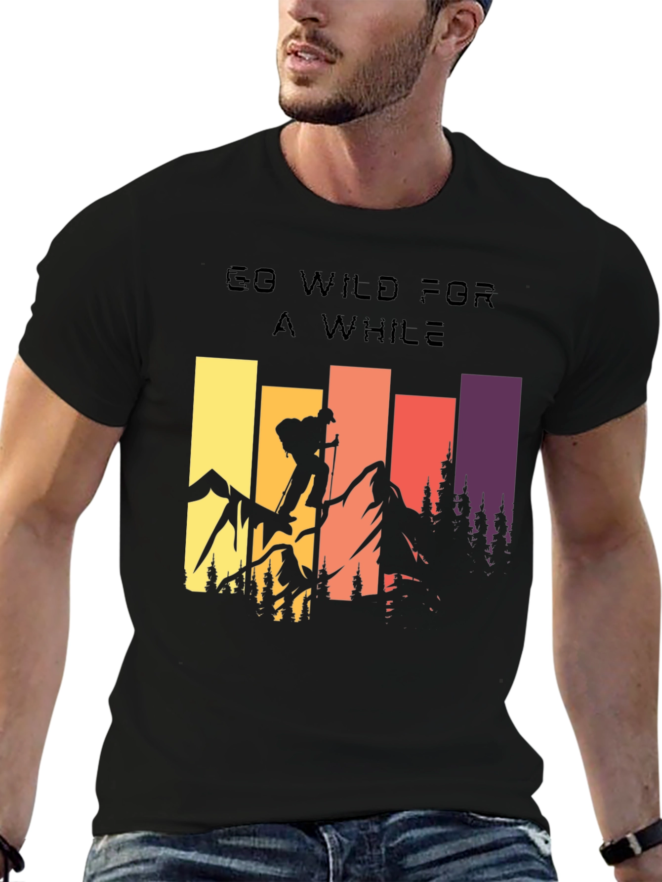 Go Wild For A While Graphic T-Shirt