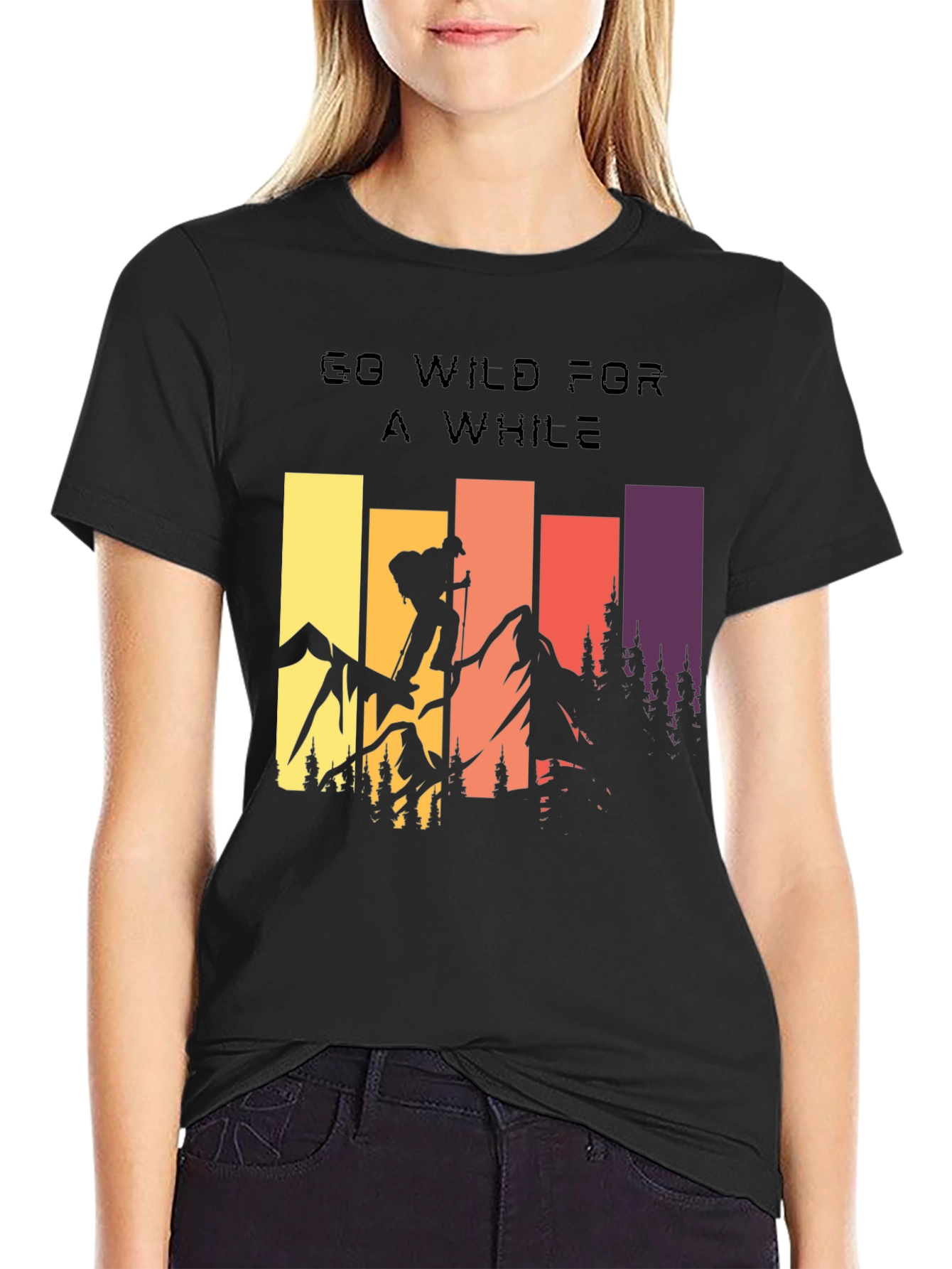 Go Wild For A While Graphic T-Shirt