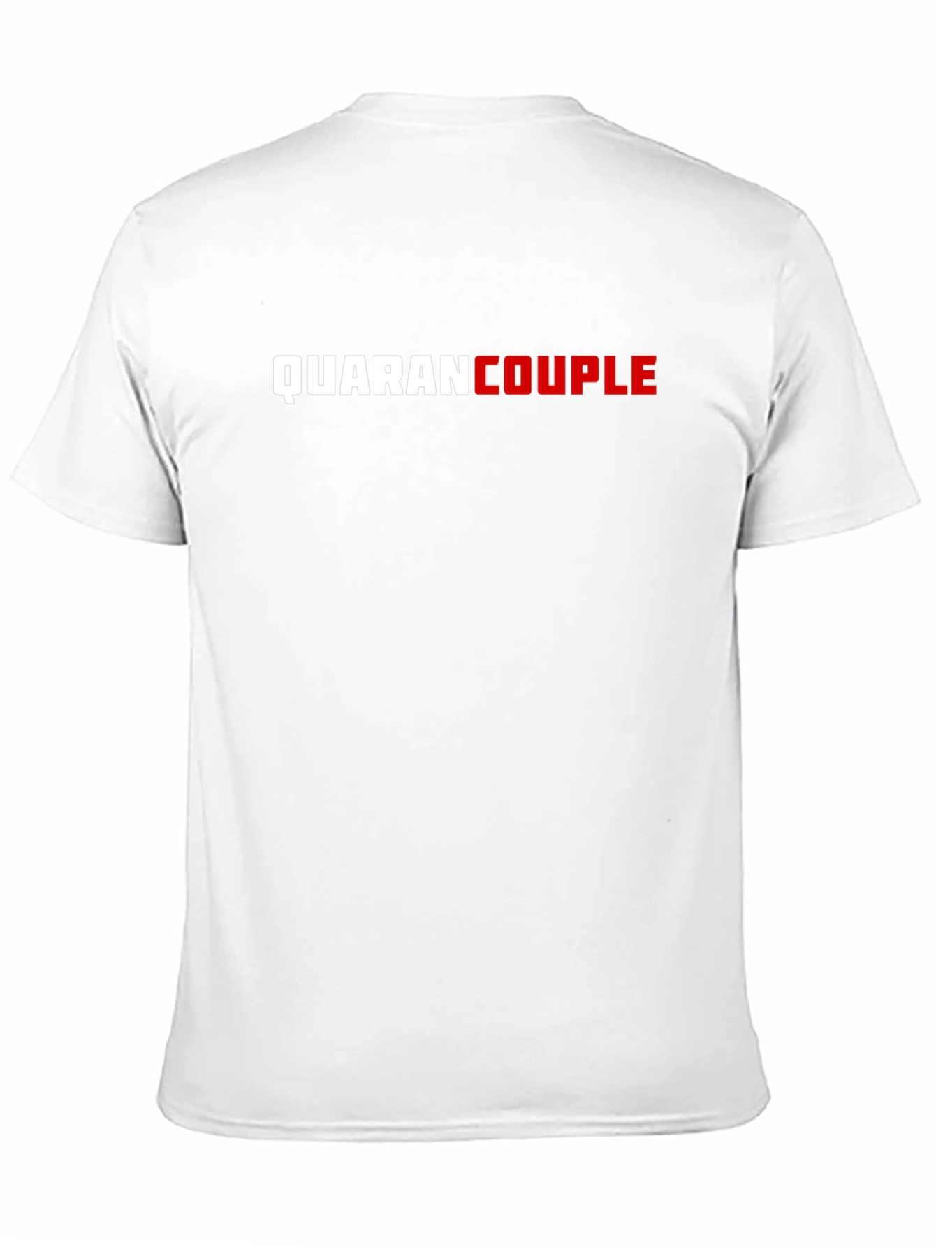 QuaranCouple T-Shirt - Black Cotton Blend