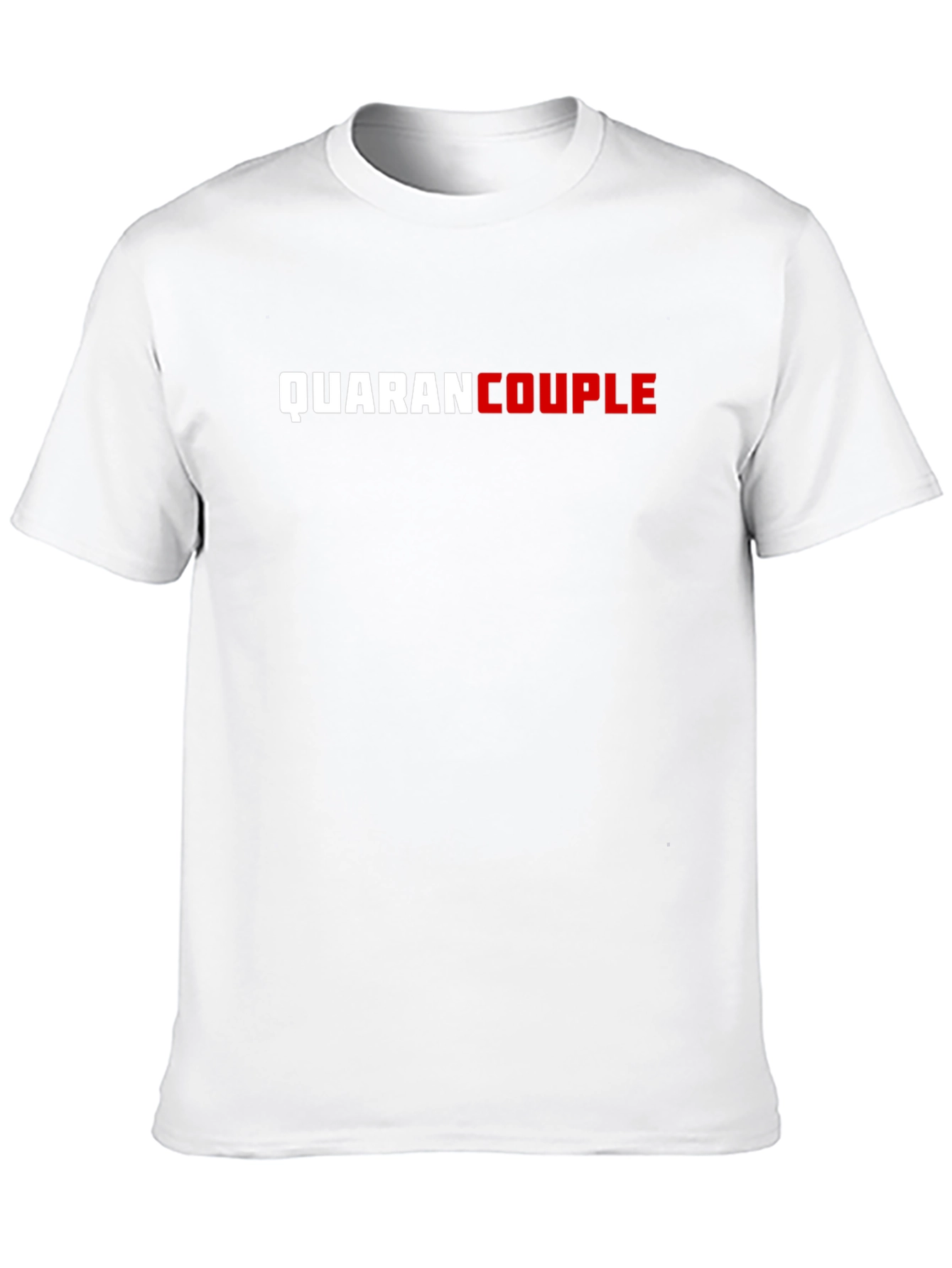 QuaranCouple T-Shirt - Black Cotton Blend