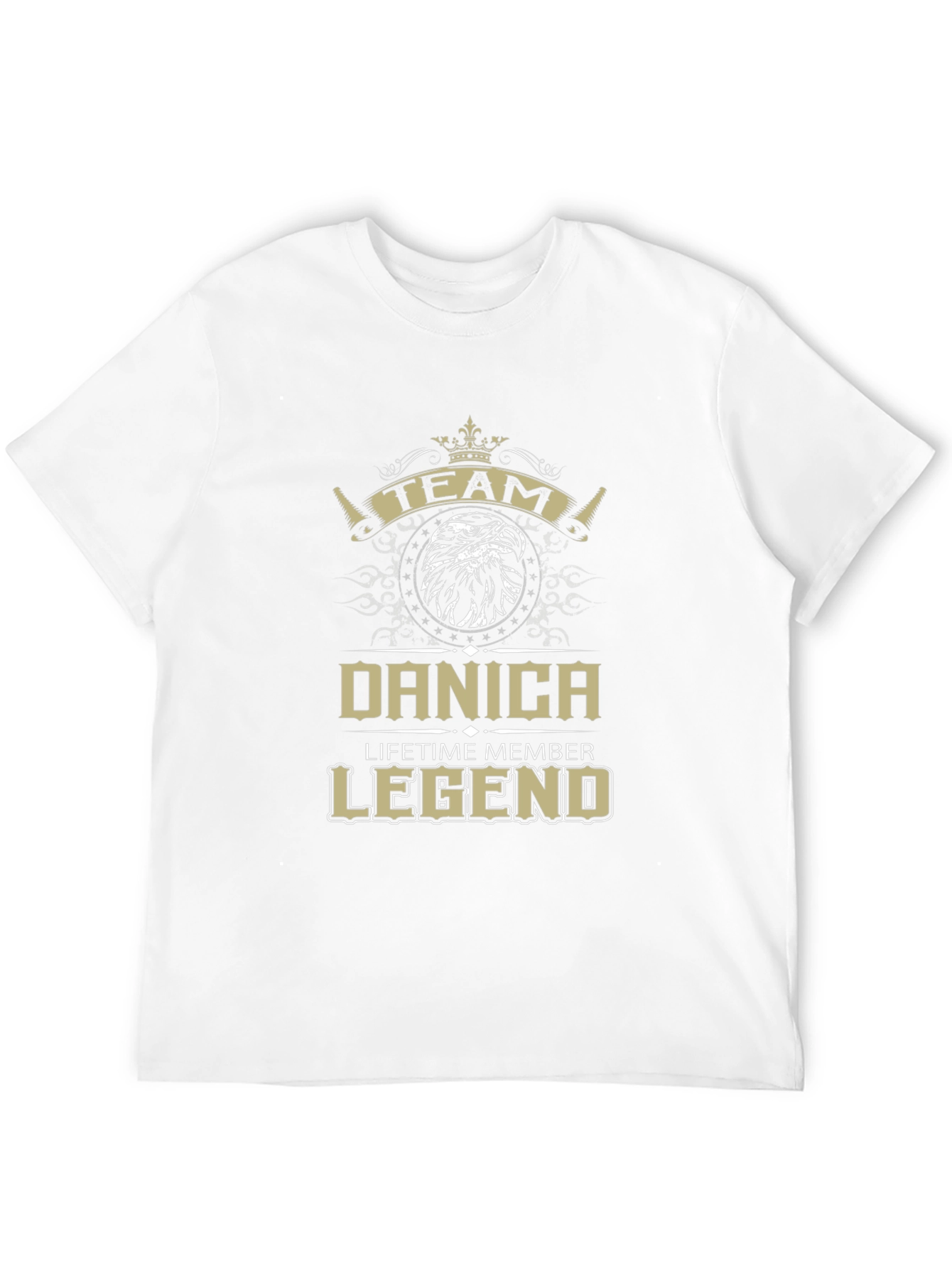 Team Danica Lifetime Member Legend Black T-Shirt