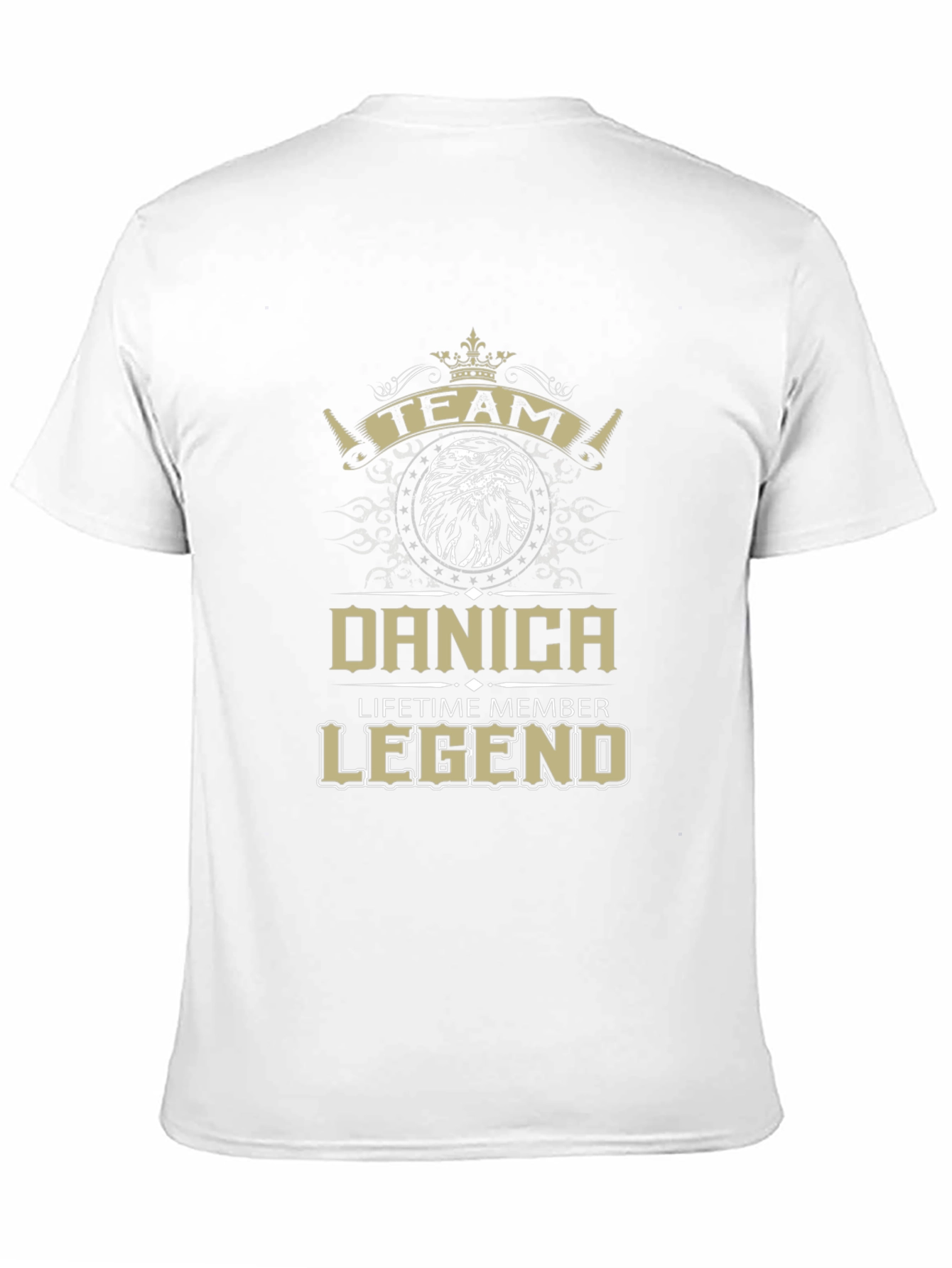 Team Danica Lifetime Member Legend Black T-Shirt