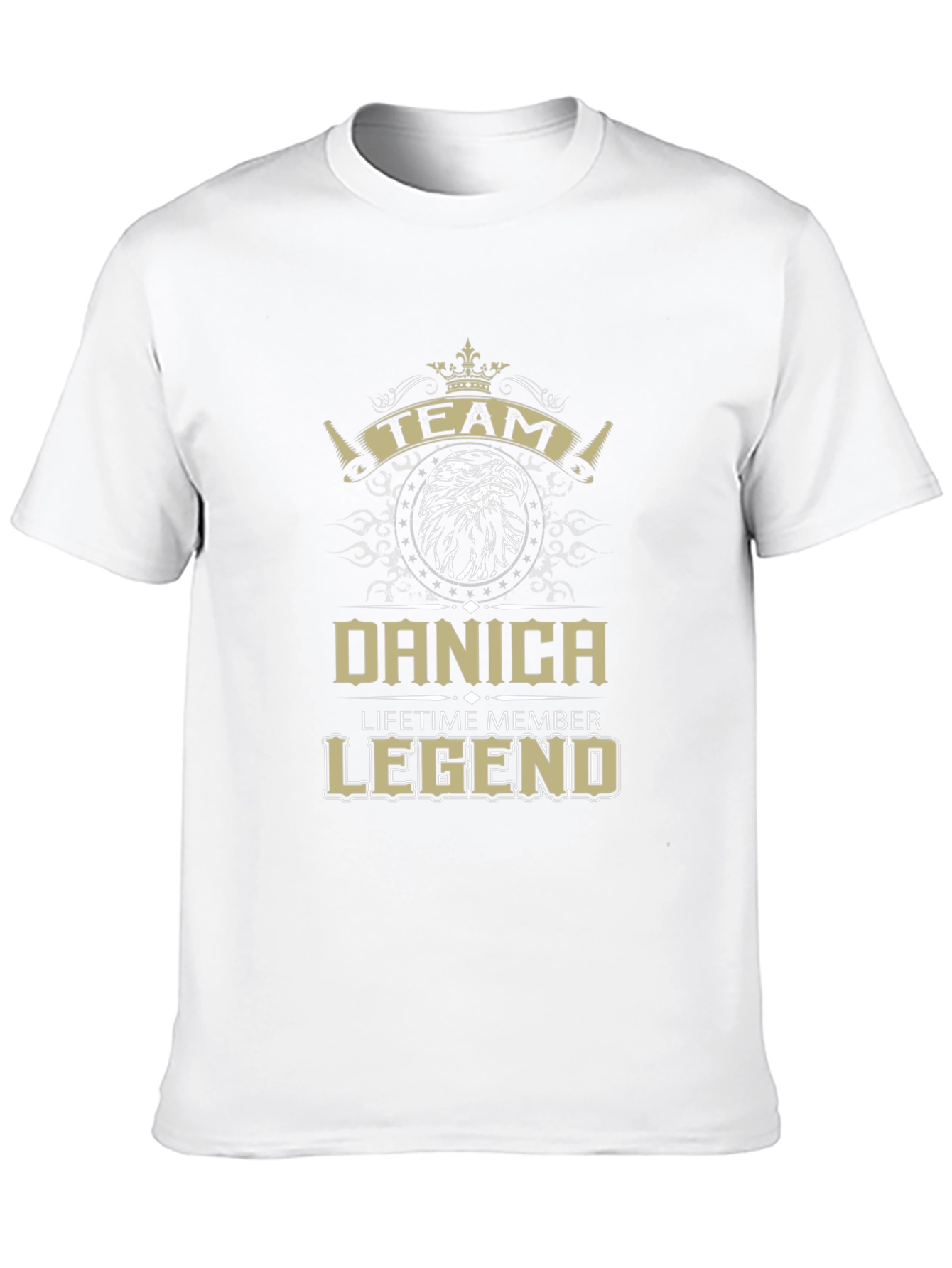 Team Danica Lifetime Member Legend Black T-Shirt