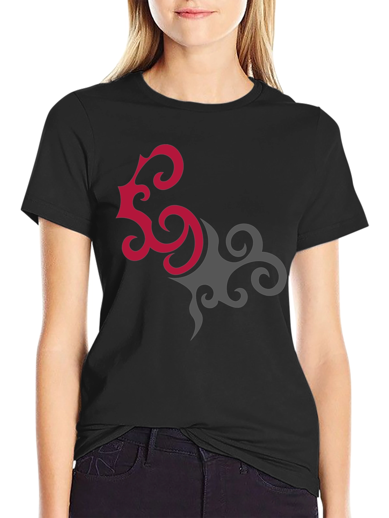 Unique Graphic Tee - Stylish Abstract Design