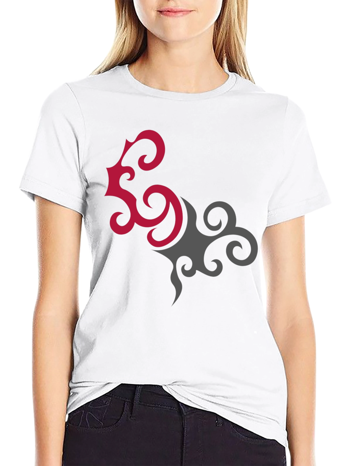 Unique Graphic Tee - Stylish Abstract Design