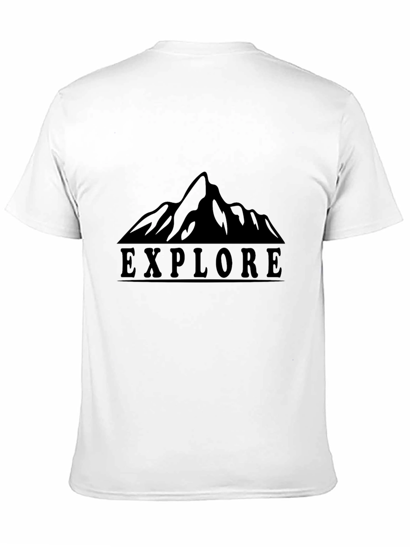 Explore Mountain Graphic Tee - Adventure Awaits!