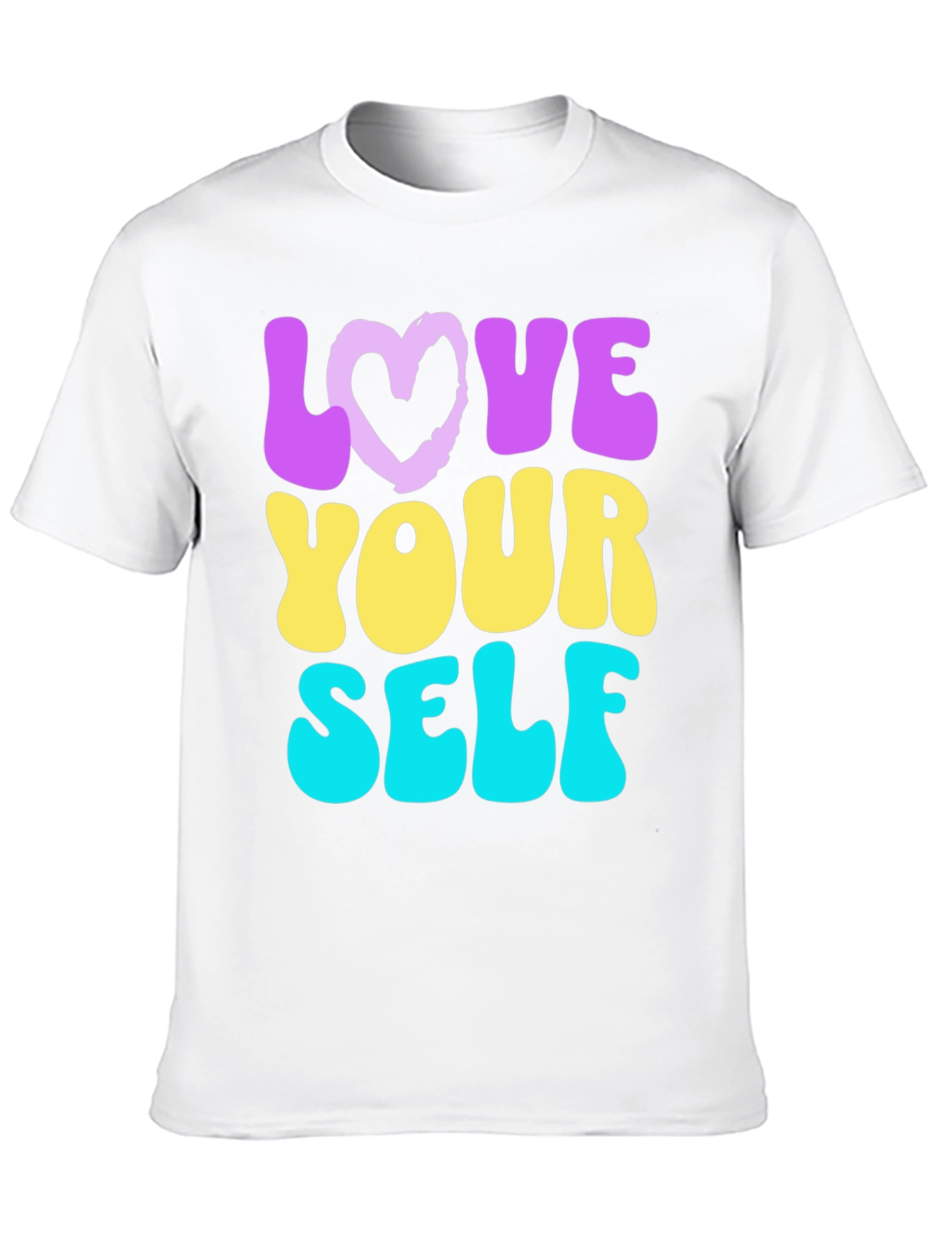 Love Yourself Graphic Tee - Trendy Retro Style
