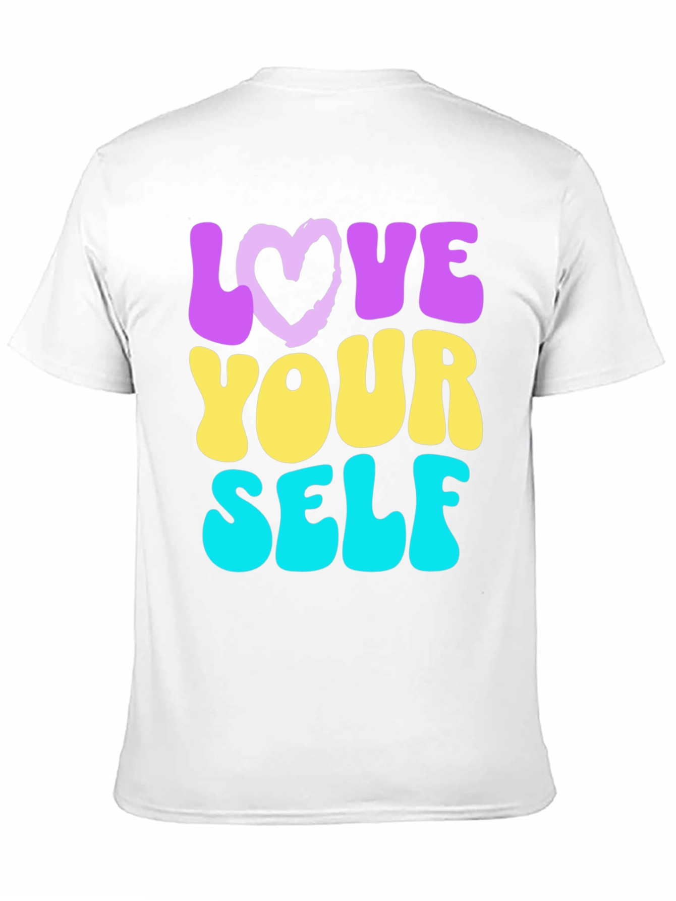 Love Yourself Graphic Tee - Trendy Retro Style