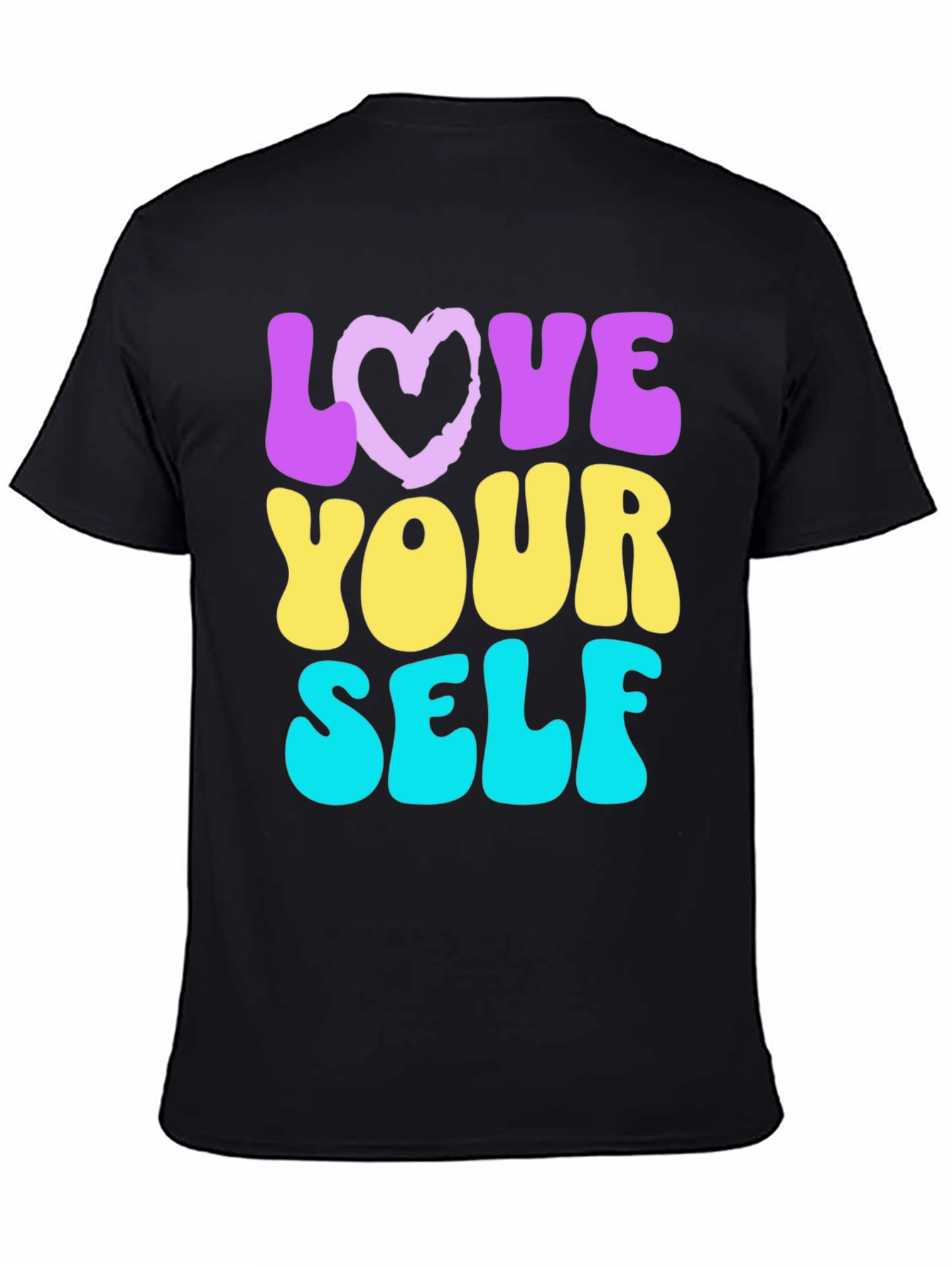 Love Yourself Graphic Tee - Trendy Retro Style