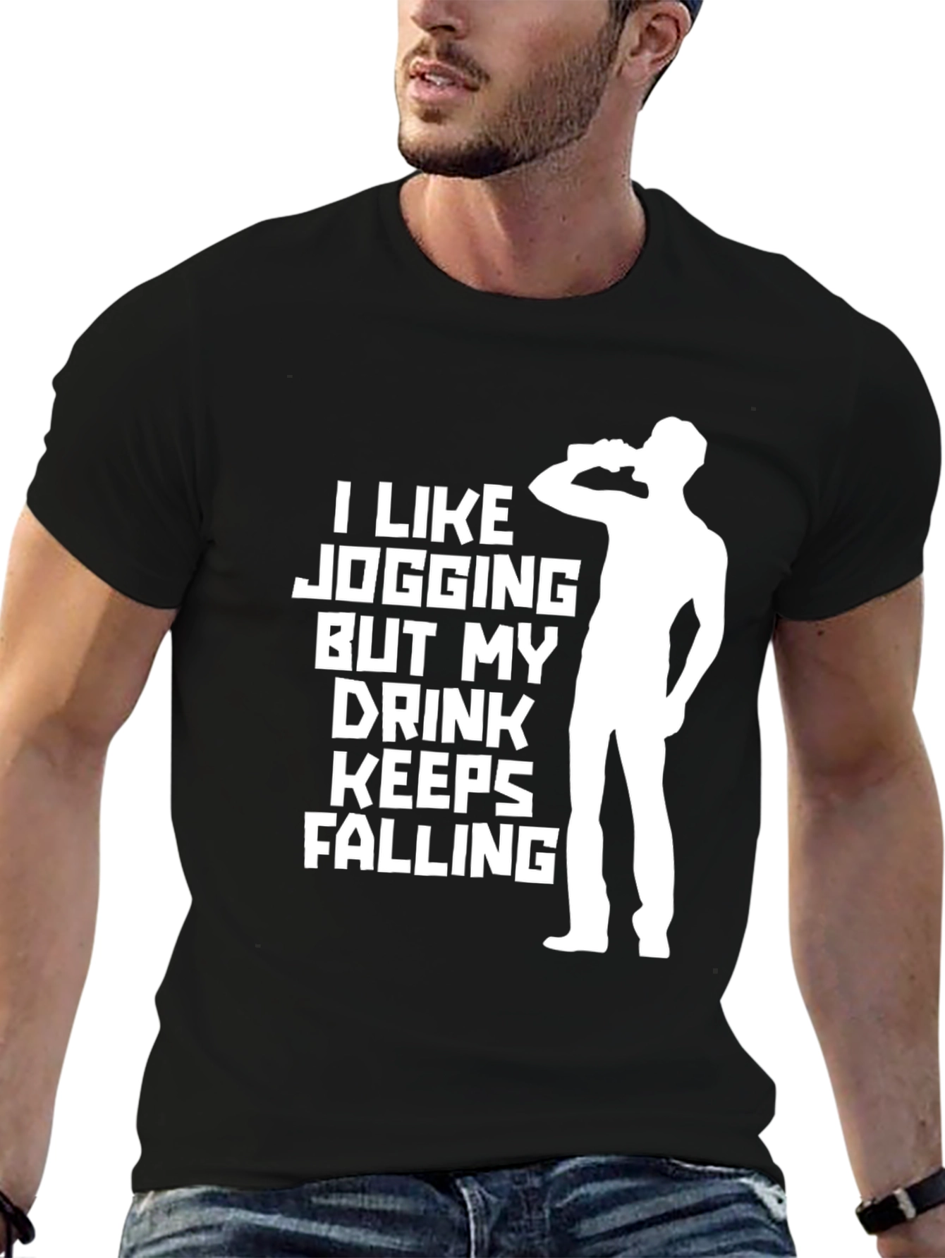 Funny Jogging Drink T-Shirt