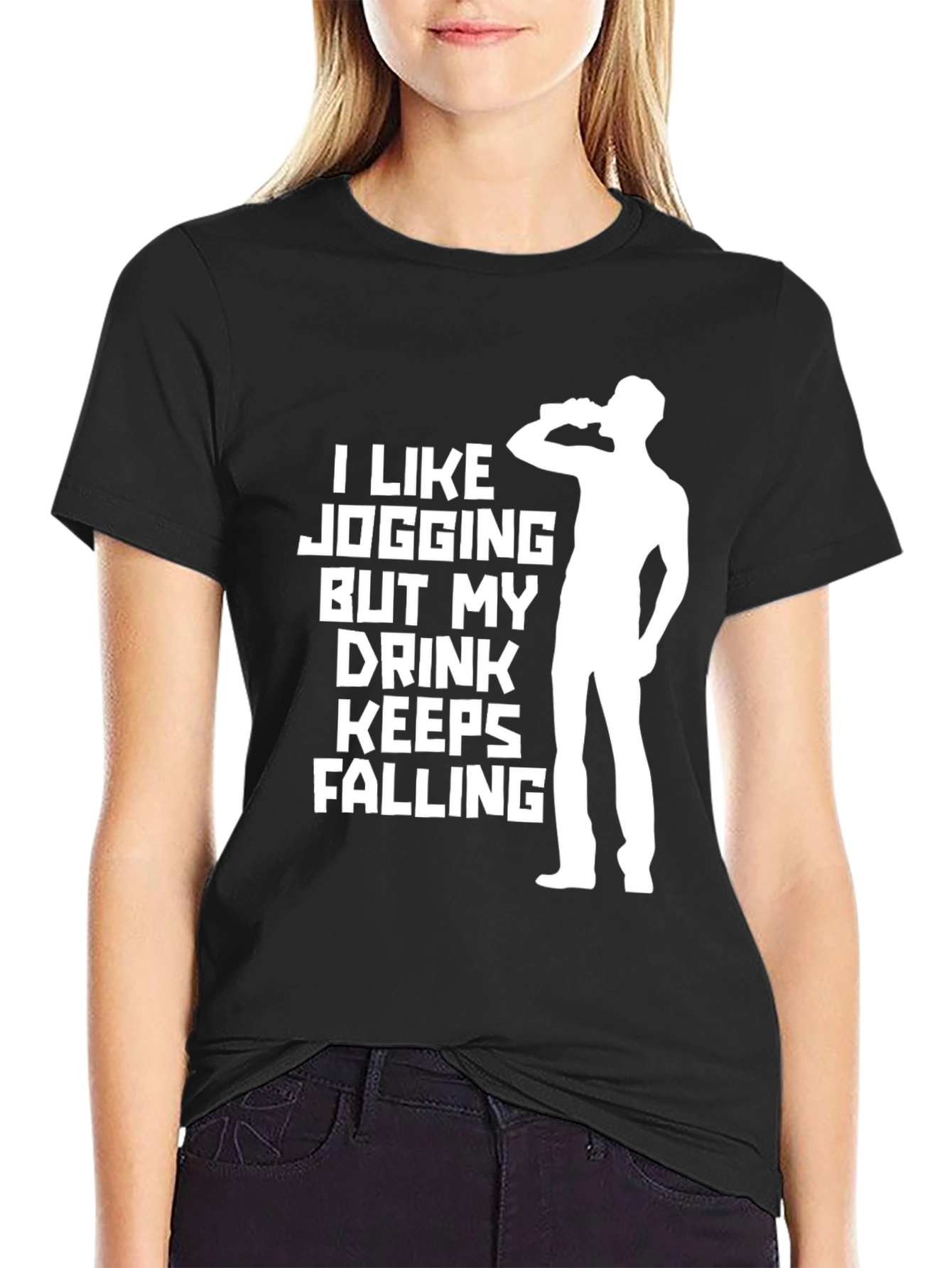 Funny Jogging Drink T-Shirt