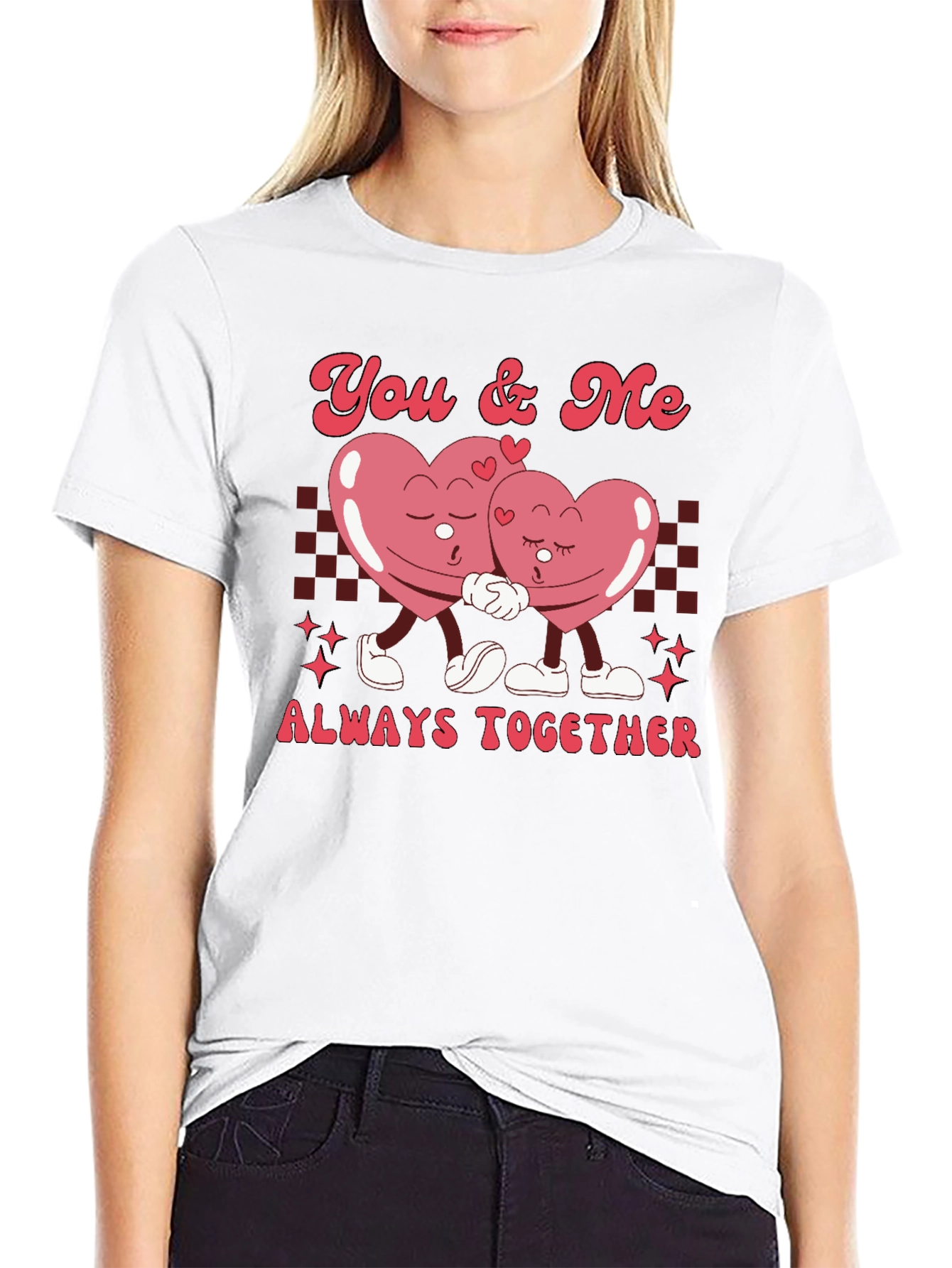 You & Me Always Together Valentines T-Shirt