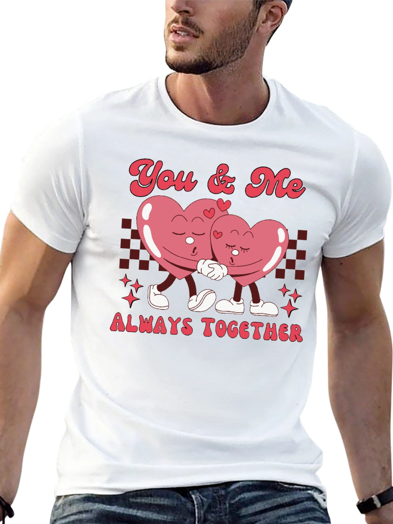 You & Me Always Together Valentines T-Shirt